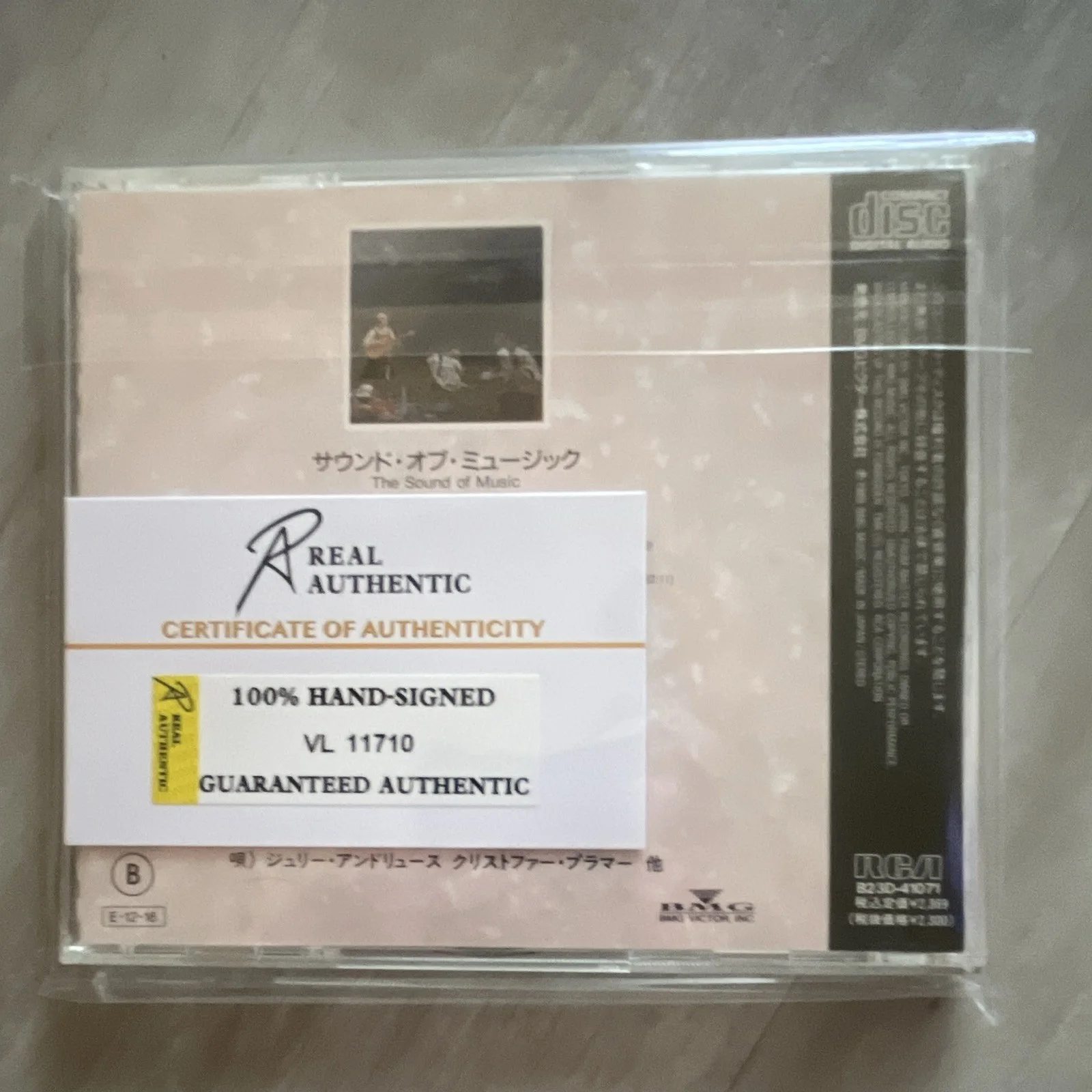 The Sound of Music Soundtrack Signed CD & Booklet, Real Authentic Authentication, image 5