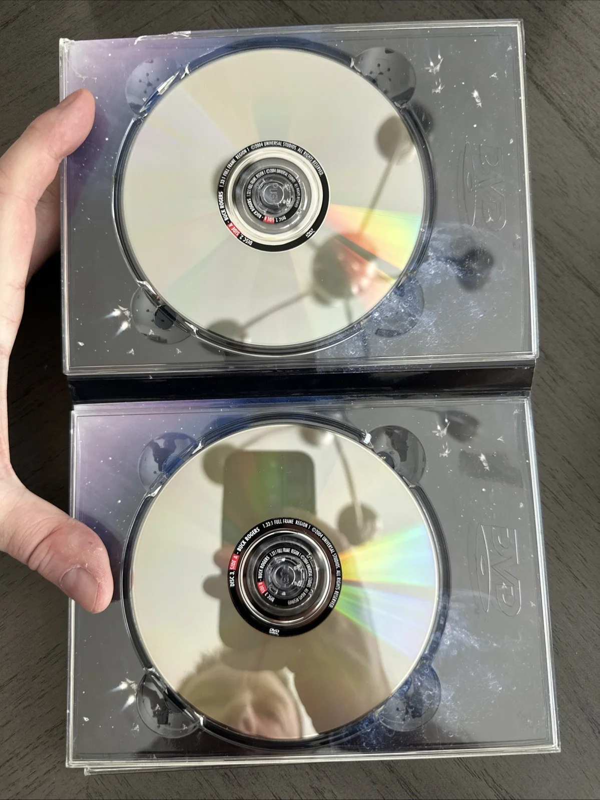 Gil Gerard, Erin Gray, Felix Silla — Gil Gerard Erin Gray Felix Sillq BUCK ROGERS DVD Signed By All 3 COA RACC Seller, изображение 4