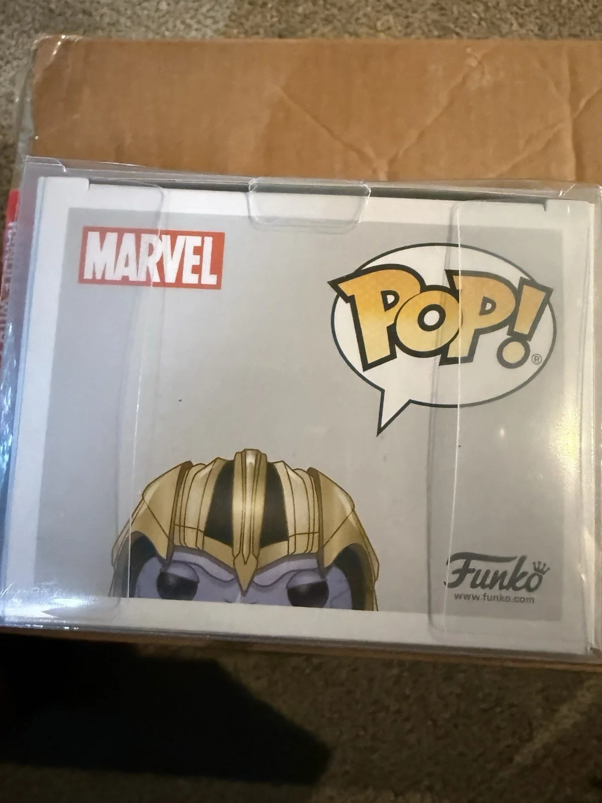 Thanos Marvel Avengers Funko Pop Signed by Josh Brolin Beckett Certified, изображение 5