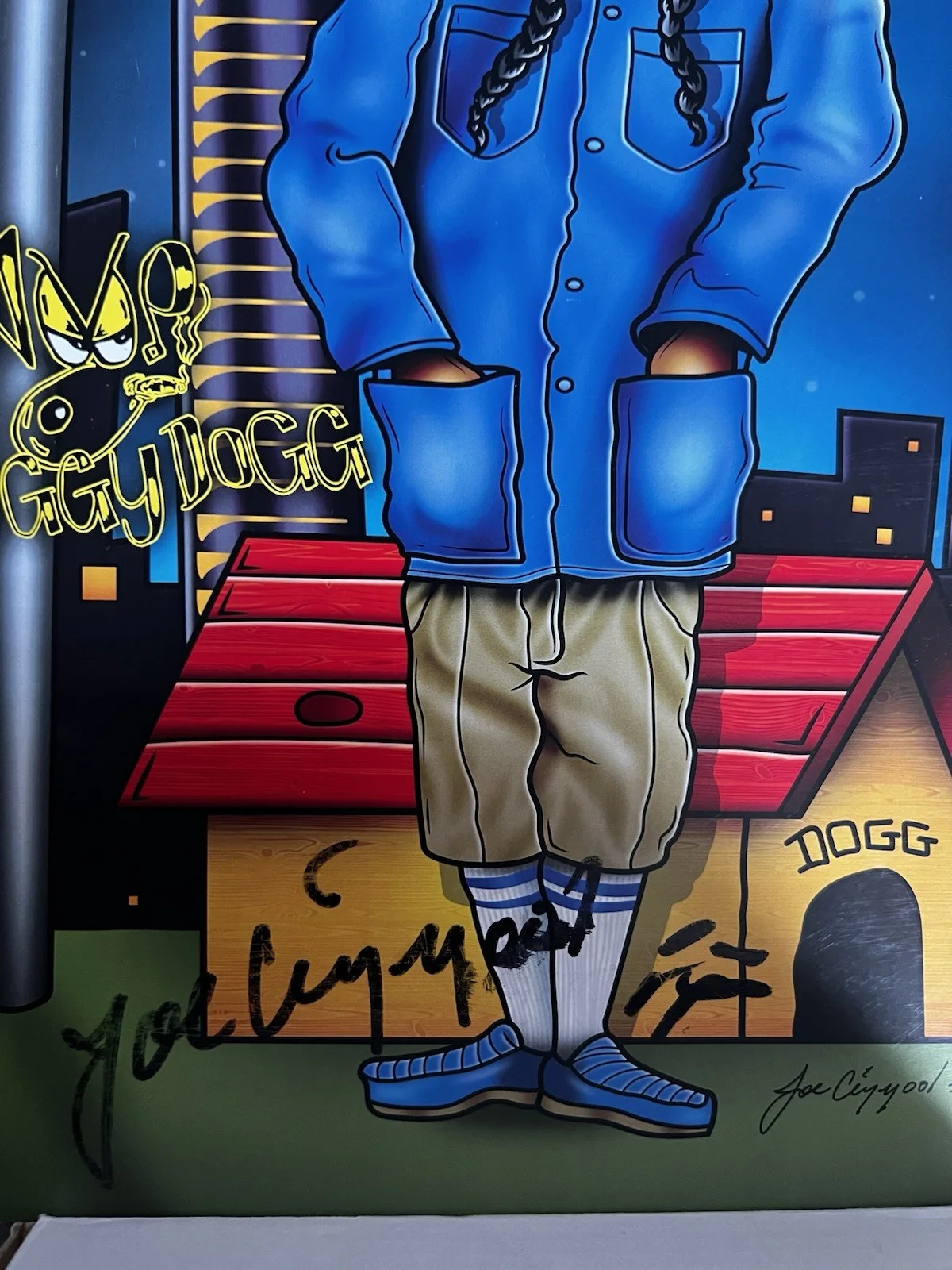 Snoop Dogg Joe Cool Signed What’s My Name 11x17 Poster ARTIST RARE Death Row Rec, изображение 3