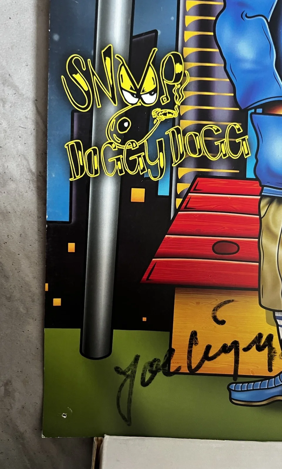 Snoop Dogg Joe Cool Signed What’s My Name 11x17 Poster ARTIST RARE Death Row Rec, изображение 4