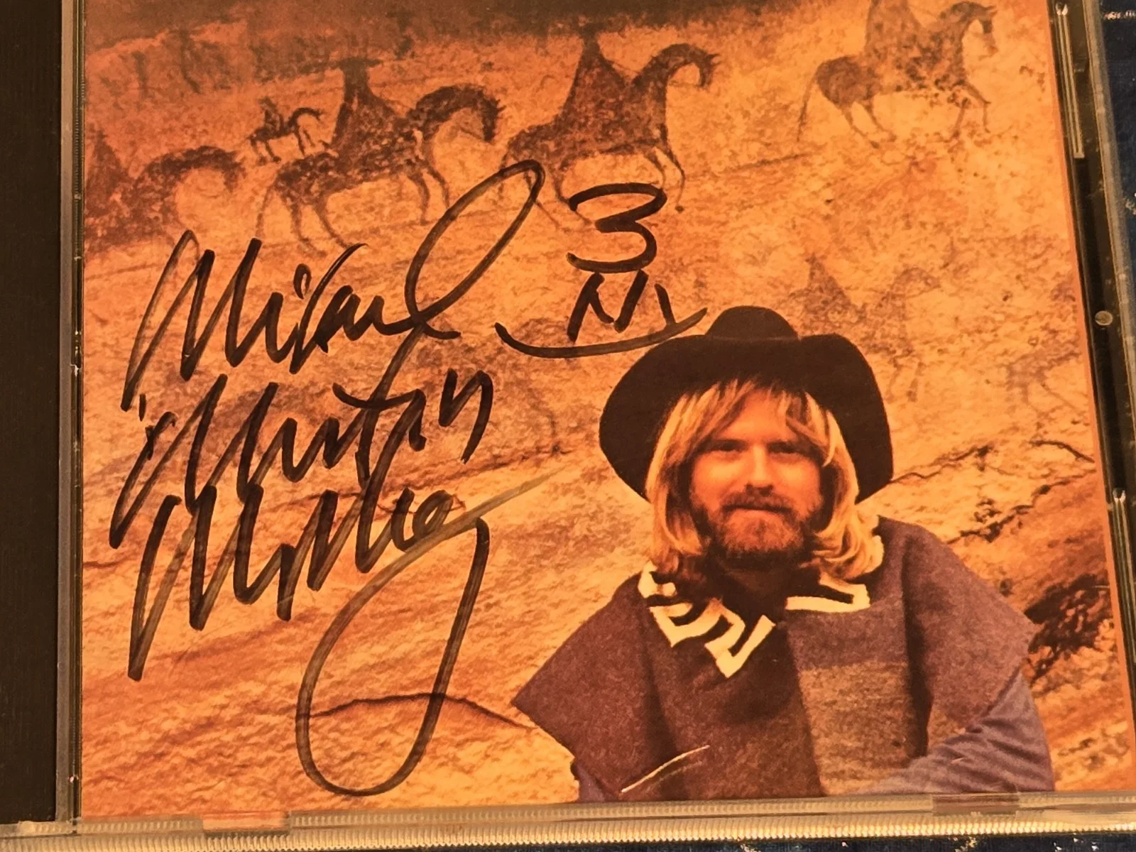 Signed Michael Martin Murphy Flowing Free CD Autographed, image 2