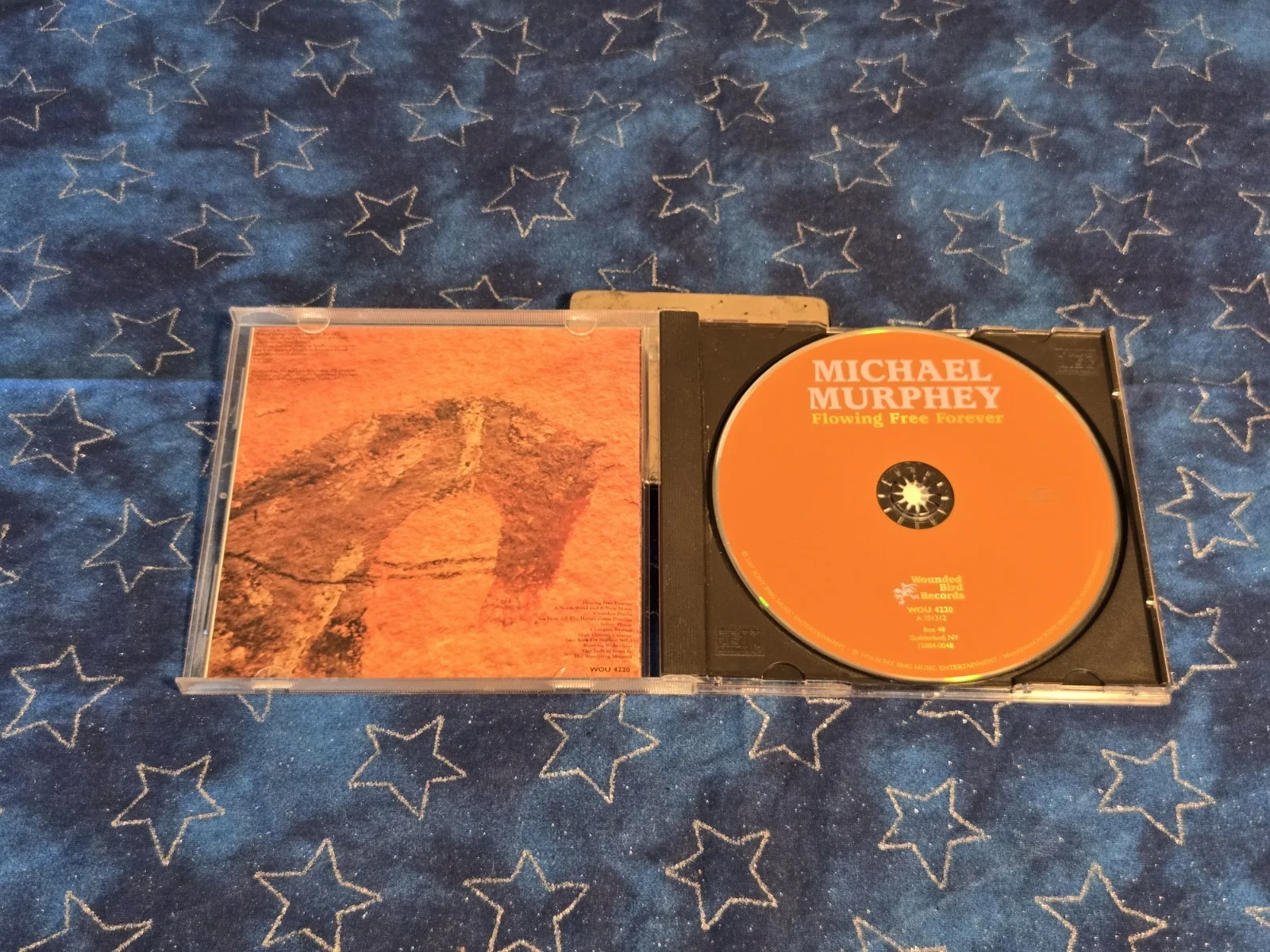 Signed Michael Martin Murphy Flowing Free CD Autographed, image 3