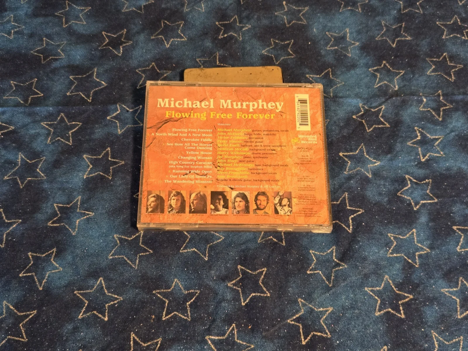 Signed Michael Martin Murphy Flowing Free CD Autographed, image 5