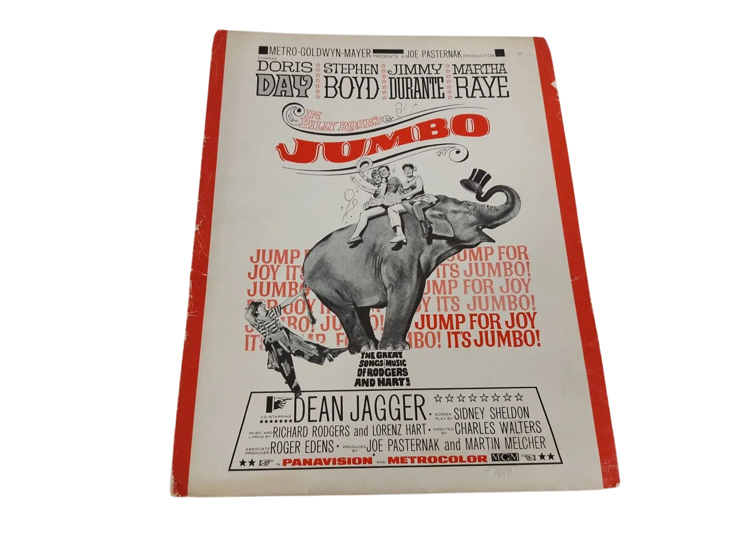Doris Day Original 1962 MGM Jumbo Film Press Kit with Photos (012), изображение 2