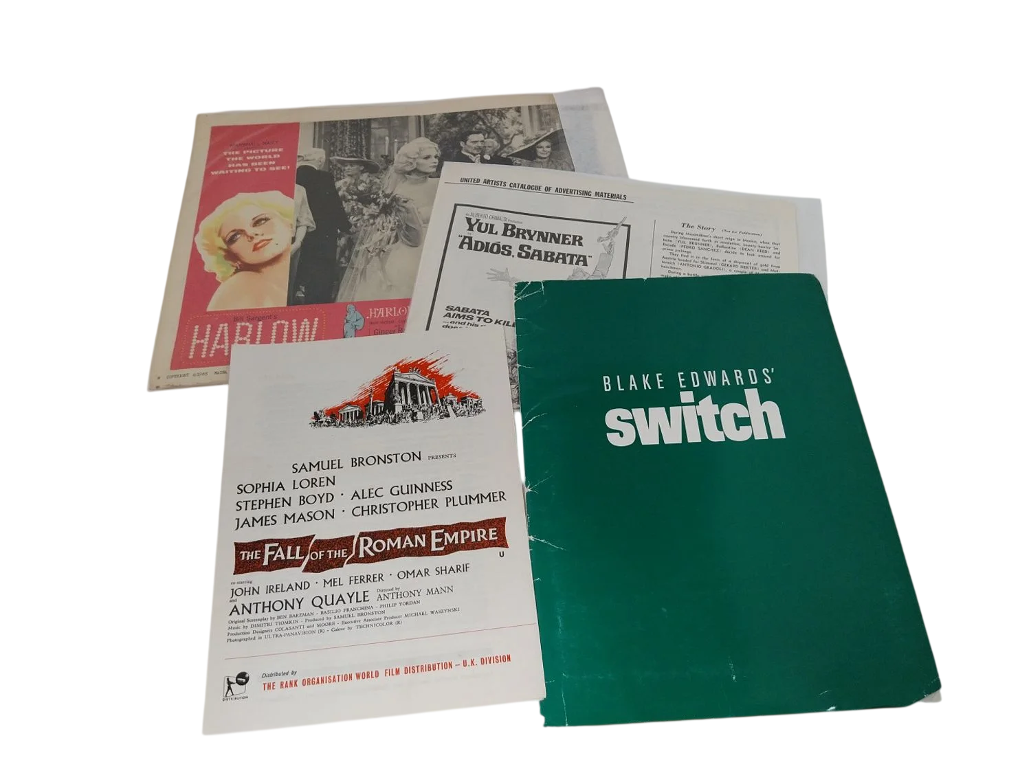 Collection of Vintage Film Press Kits & Movie Promotional Materials (007), изображение 3
