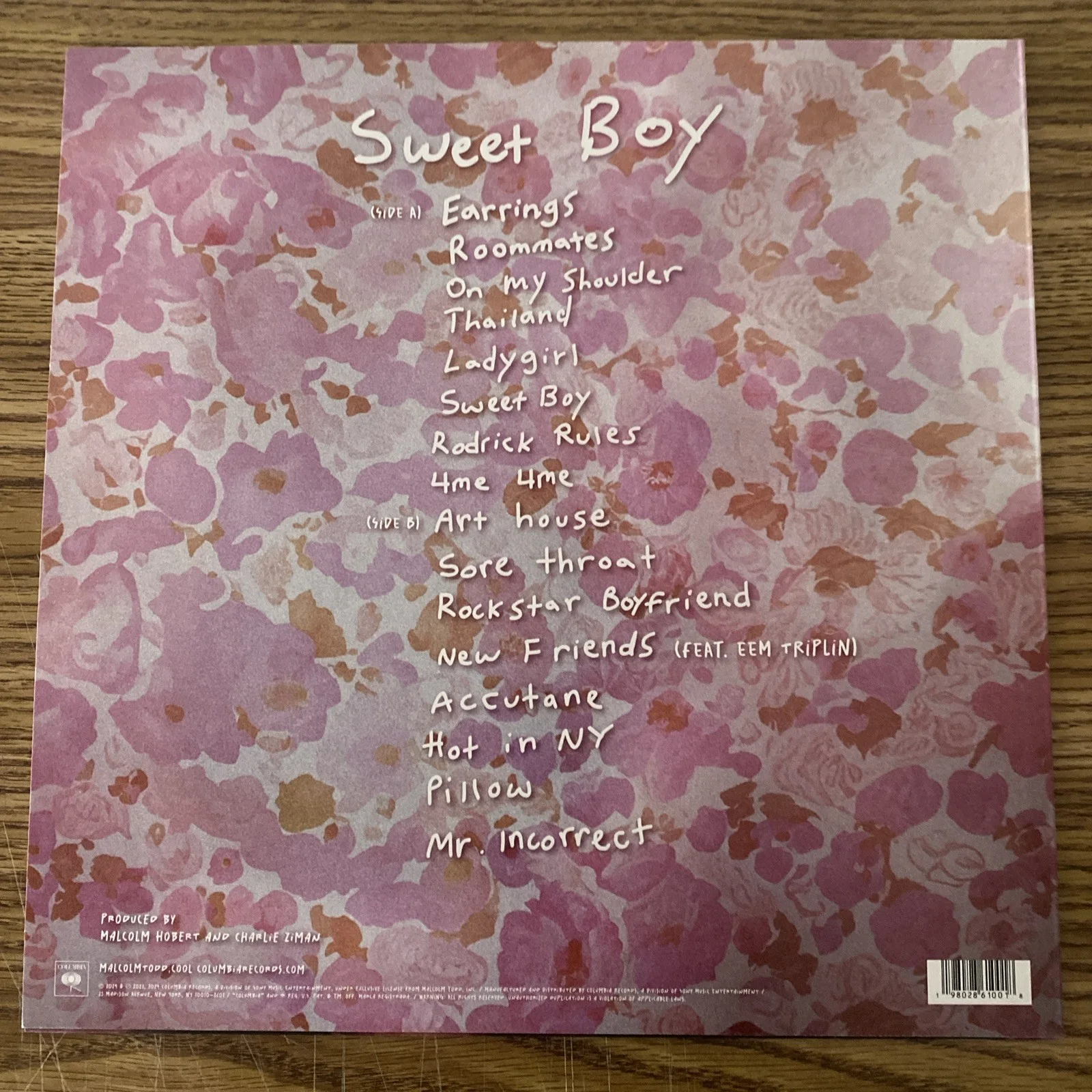 Malcolm Todd Autographed Vinyl Album ‘Sweet Boy’, изображение 3