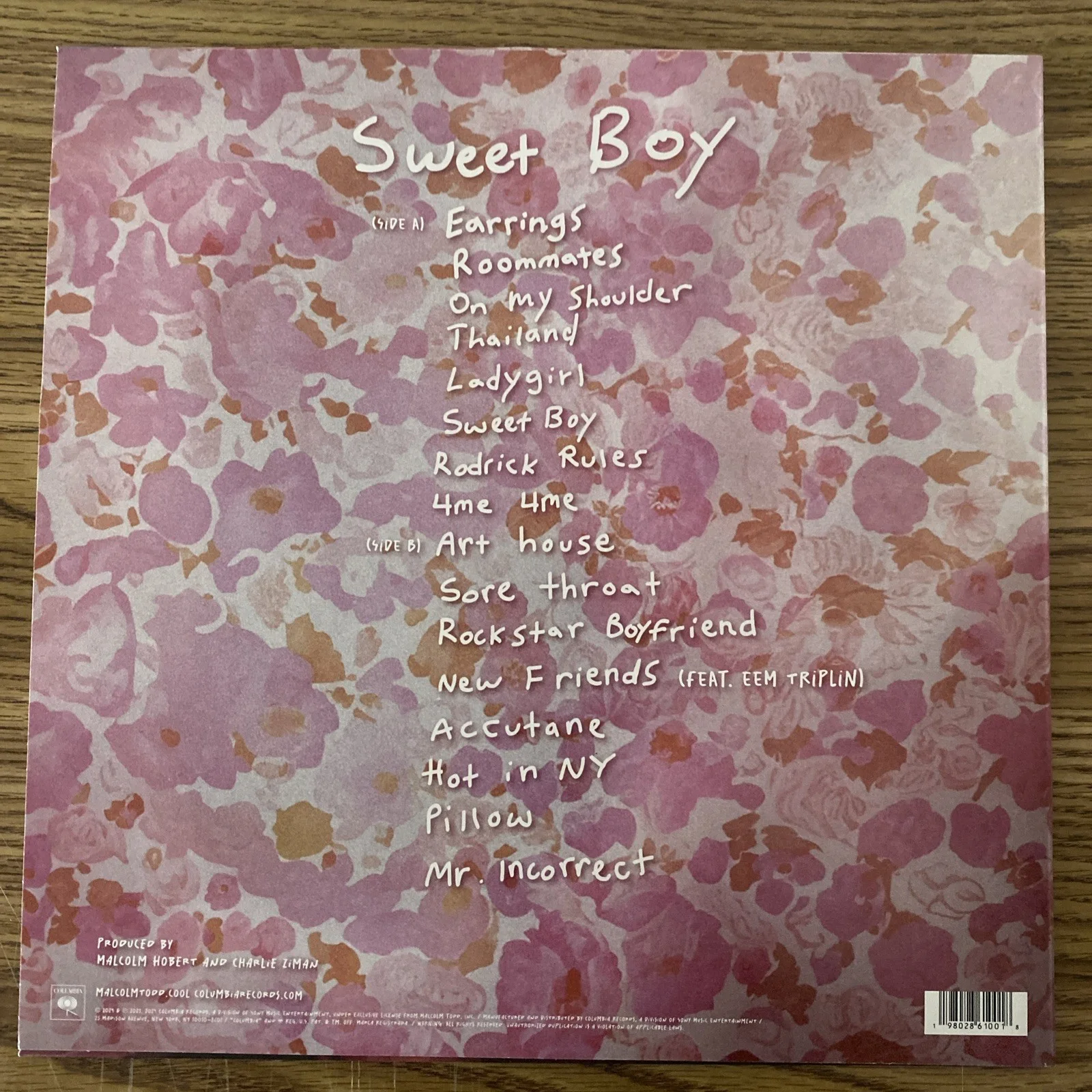 Malcolm Todd Autographed Vinyl Album ‘Sweet Boy’, изображение 3