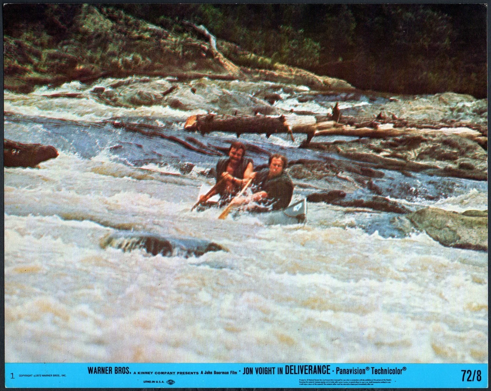 DELIVERANCE 1972 Burt Reynolds, Jon Voight, Ned Beatty 7 10x8 LOBBY CARDS, изображение 2