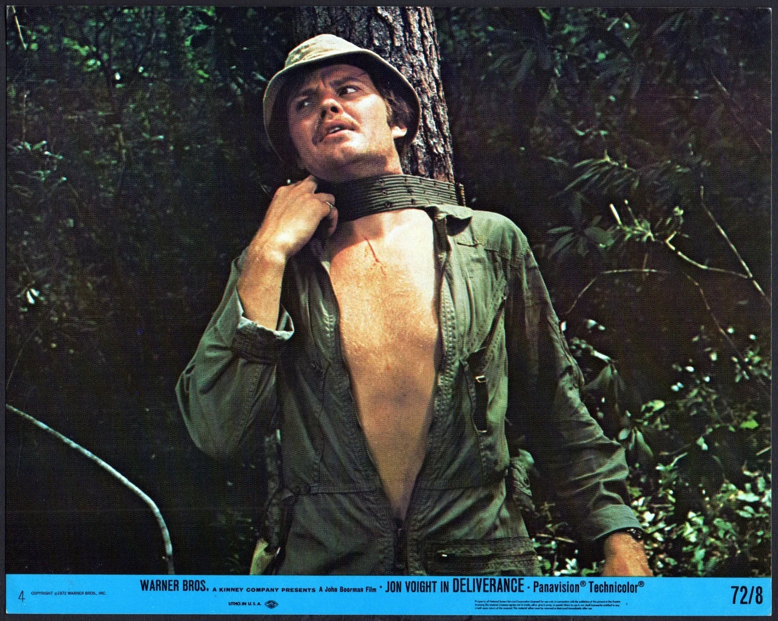 DELIVERANCE 1972 Burt Reynolds, Jon Voight, Ned Beatty 7 10x8 LOBBY CARDS, изображение 5