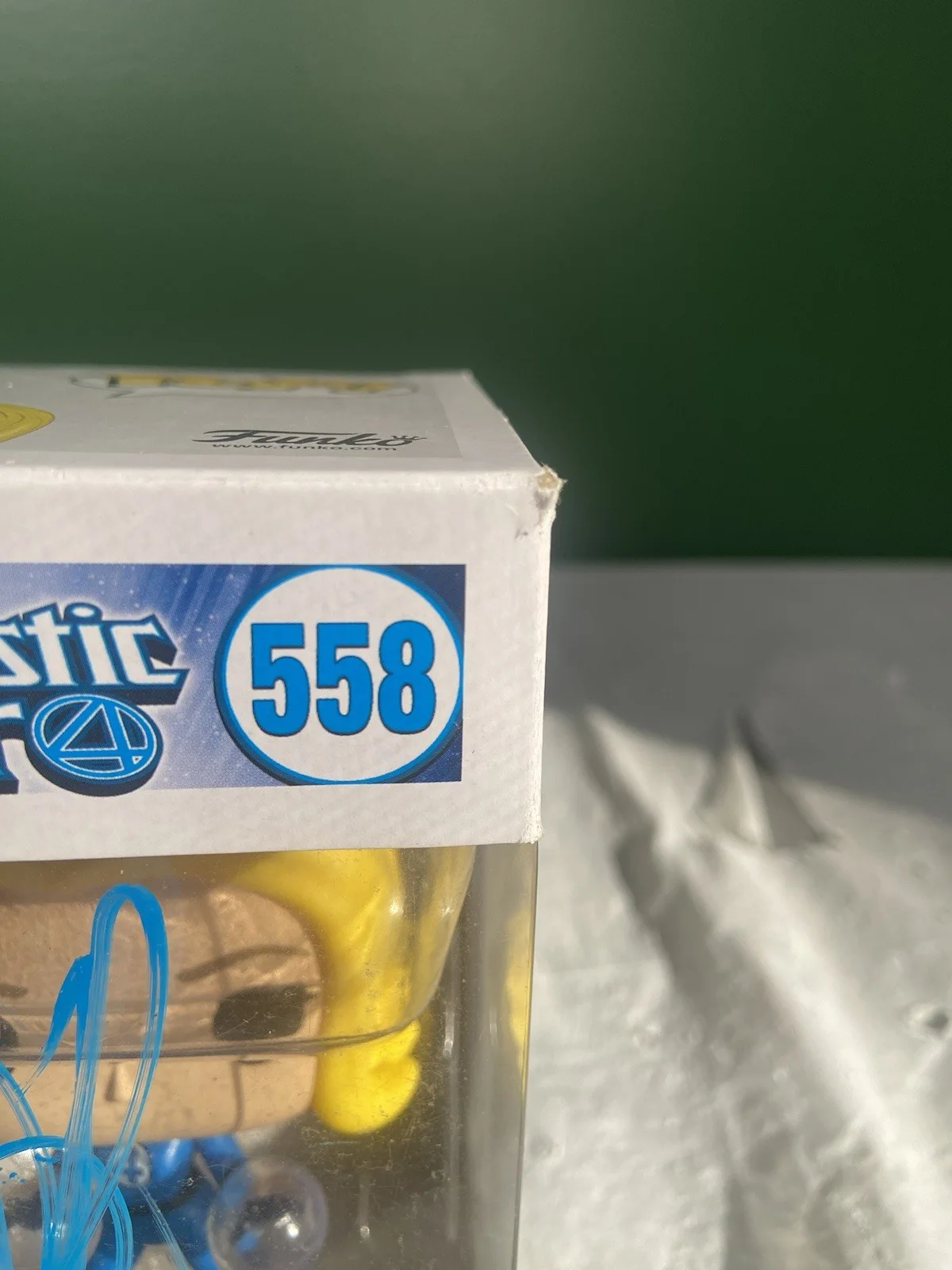 Marvel Fantastic Four Jessica Alba Signed Invisible Girl Funko Pop #558 COA, image 4