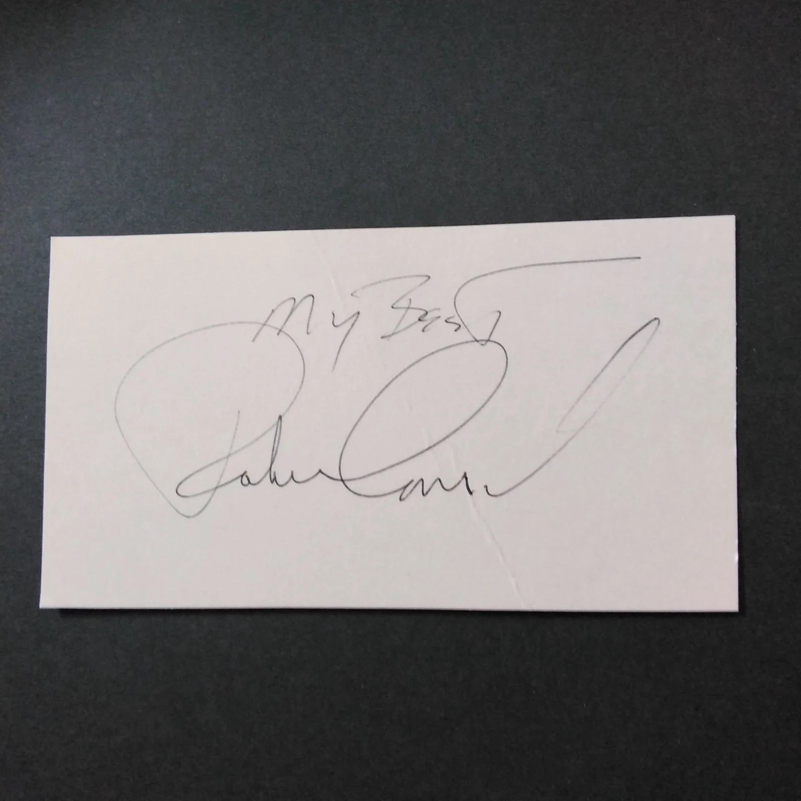 Robert Conrad SIGNED Card Photo Movie TV Actor Wild Wild West Baa Black Sheep, изображение 3
