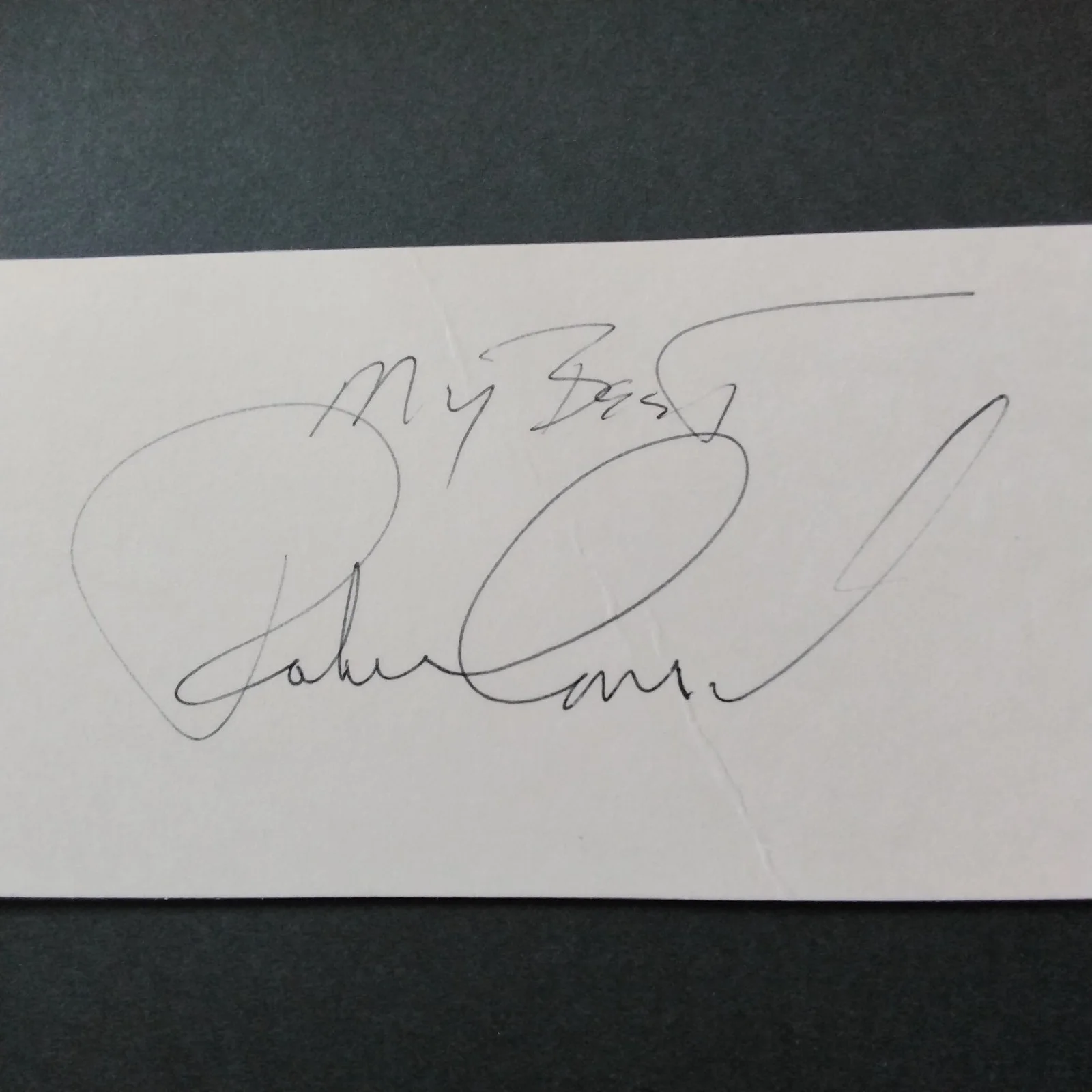 Robert Conrad SIGNED Card Photo Movie TV Actor Wild Wild West Baa Black Sheep, изображение 4