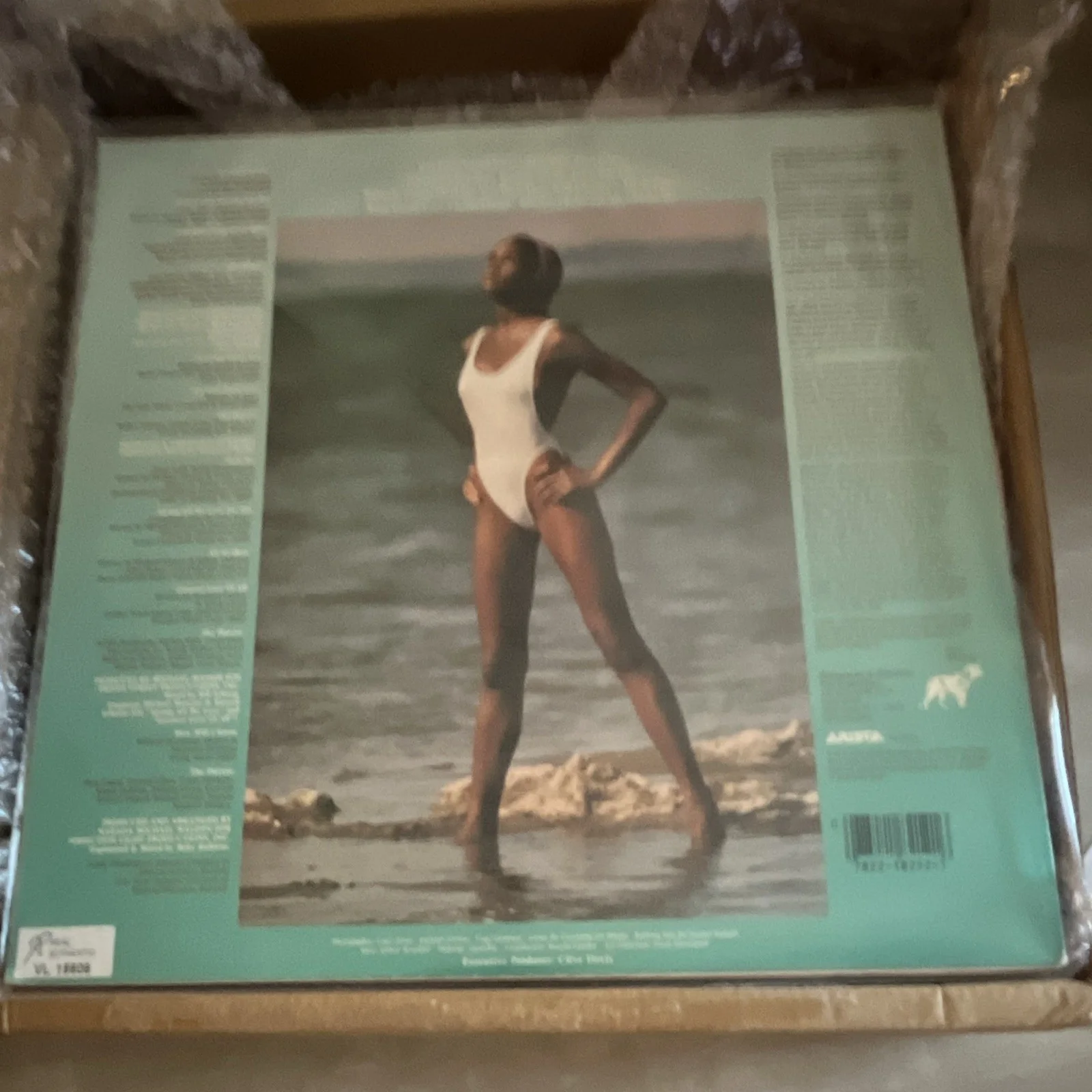 Whitney Houston Signed Record Album Cover w/ COA - Real Authentic Autograph, image 4