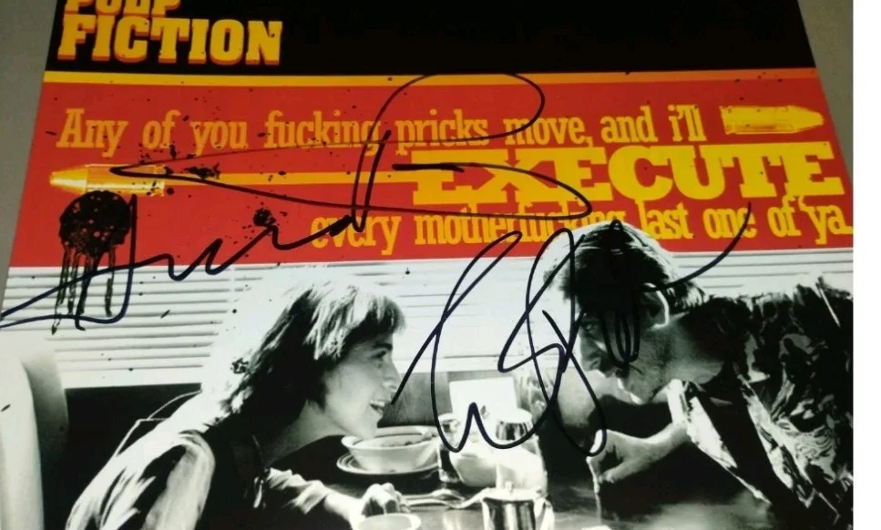 Amanda plummer Tim Roth — TIM ROTH AMANDA PLUMMER ICONIC PULP FICTION DUAL SIGNED 8X10 PHOTO HONEY BUNNY, изображение 2