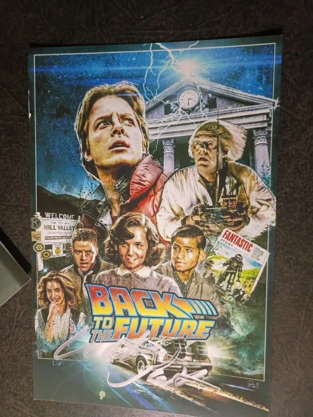 WALTER SCOTT As JEEP DRIVER — WALTER SCOTT As JEEP DRIVER Hand Signed Autograph 4X6 Photo S BACK TO THE FUTURE, изображение 4