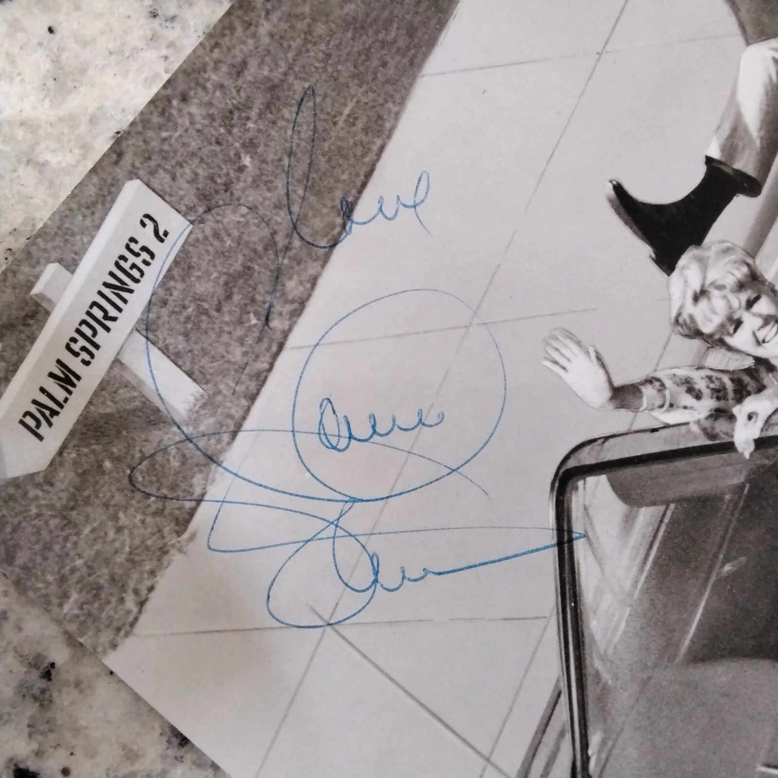 Connie Stevens SIGNED Photo 60s Film TV Actress Palm Springs Weekend Cast Conrad, изображение 3