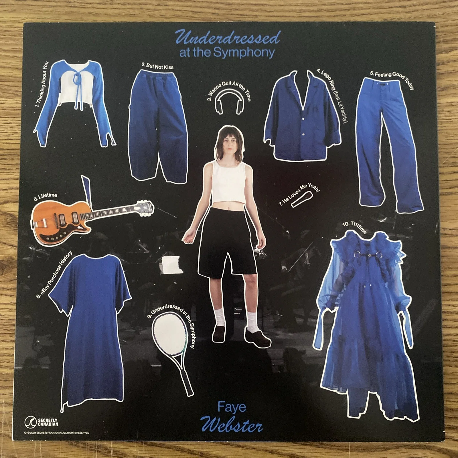 Faye Webster Autographed Vinyl Album ‘Underdressed At The Symphony’, image 3