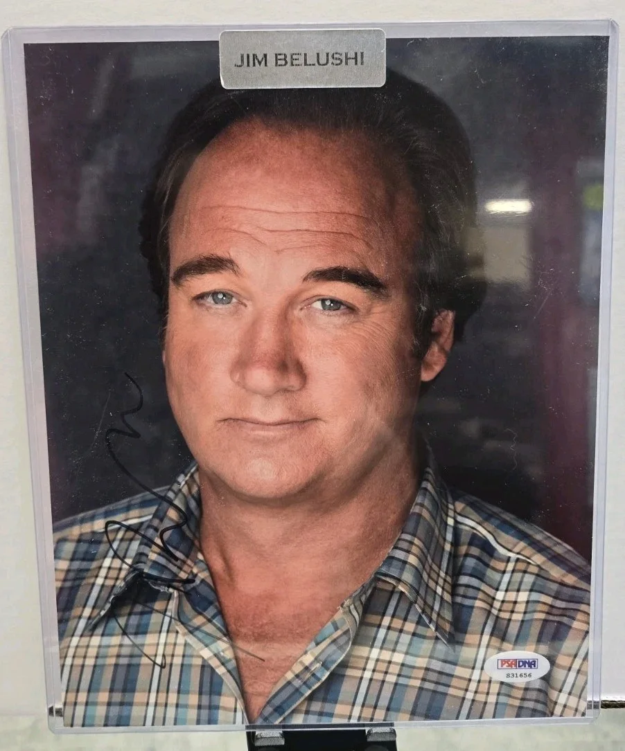 Jim Belushi — JIM BELUSHI SIGNED AUTOGRAPHED 8x10 PHOTO PSA/DNA w/ CoA