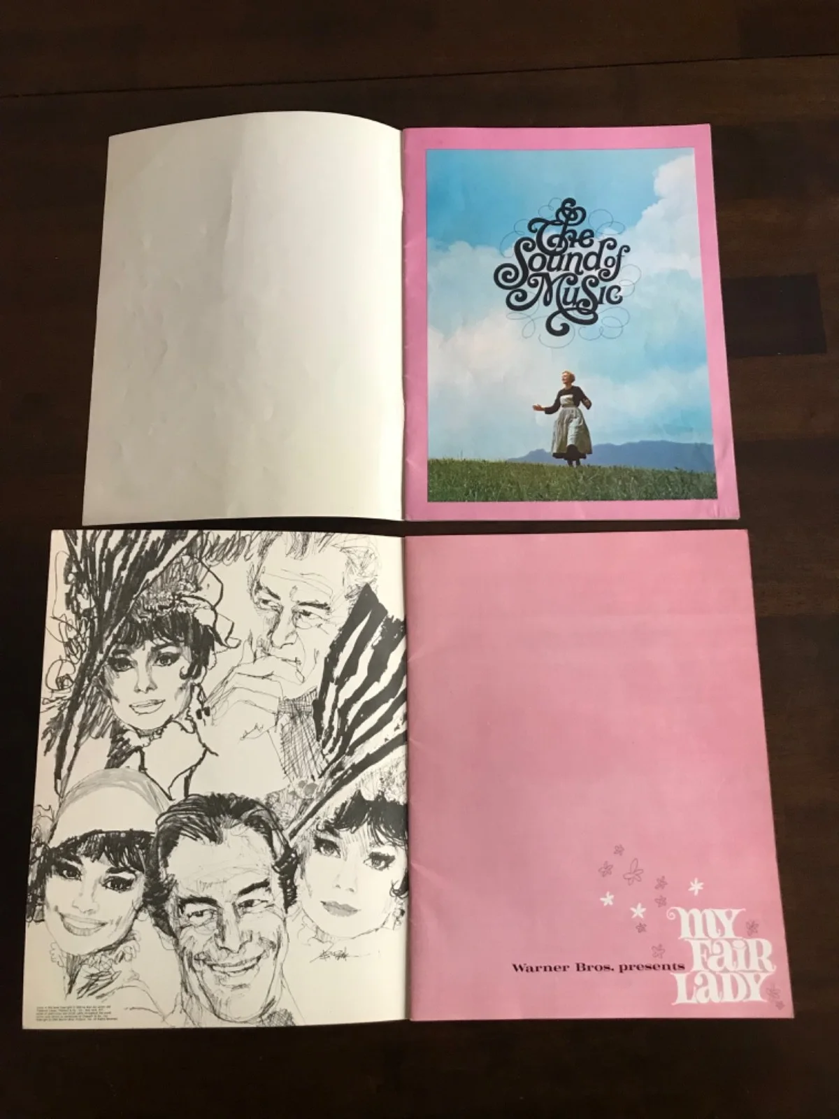 Cinema Souvenir Brochures The Sound of Music Rare Programmes 1960s 1970s Vintage, изображение 2