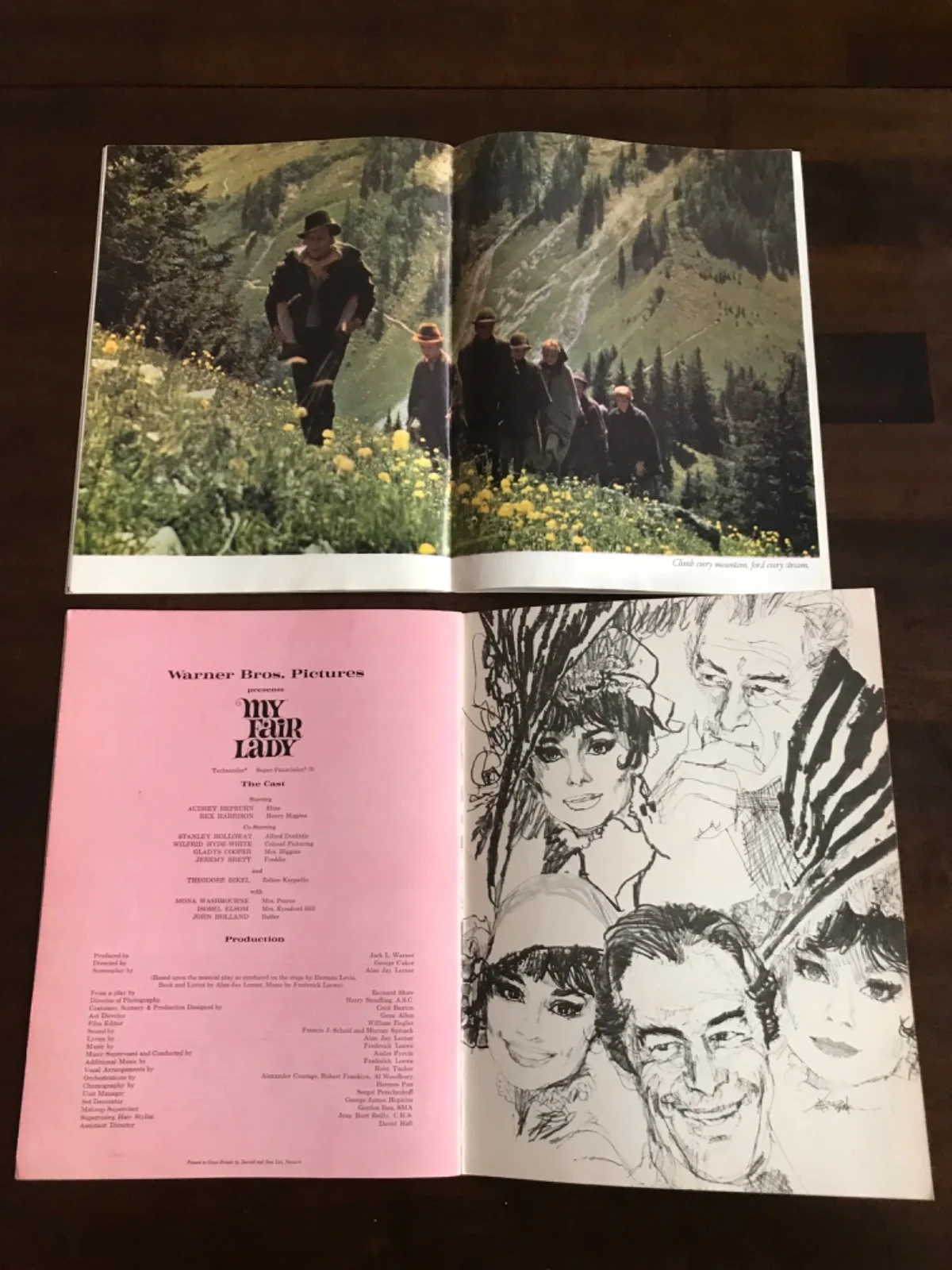 Cinema Souvenir Brochures The Sound of Music Rare Programmes 1960s 1970s Vintage, изображение 5