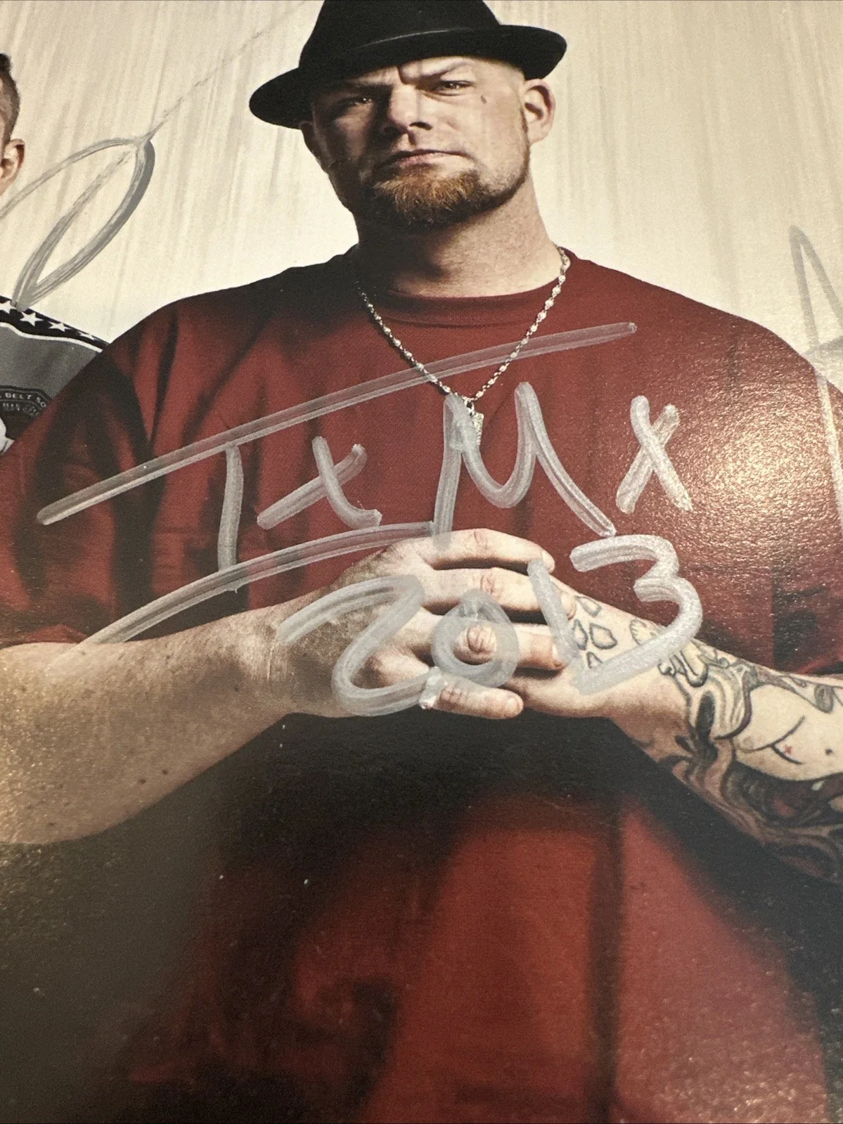 Five Finger Death Punch Autographed Picture 8.5x11, image 4