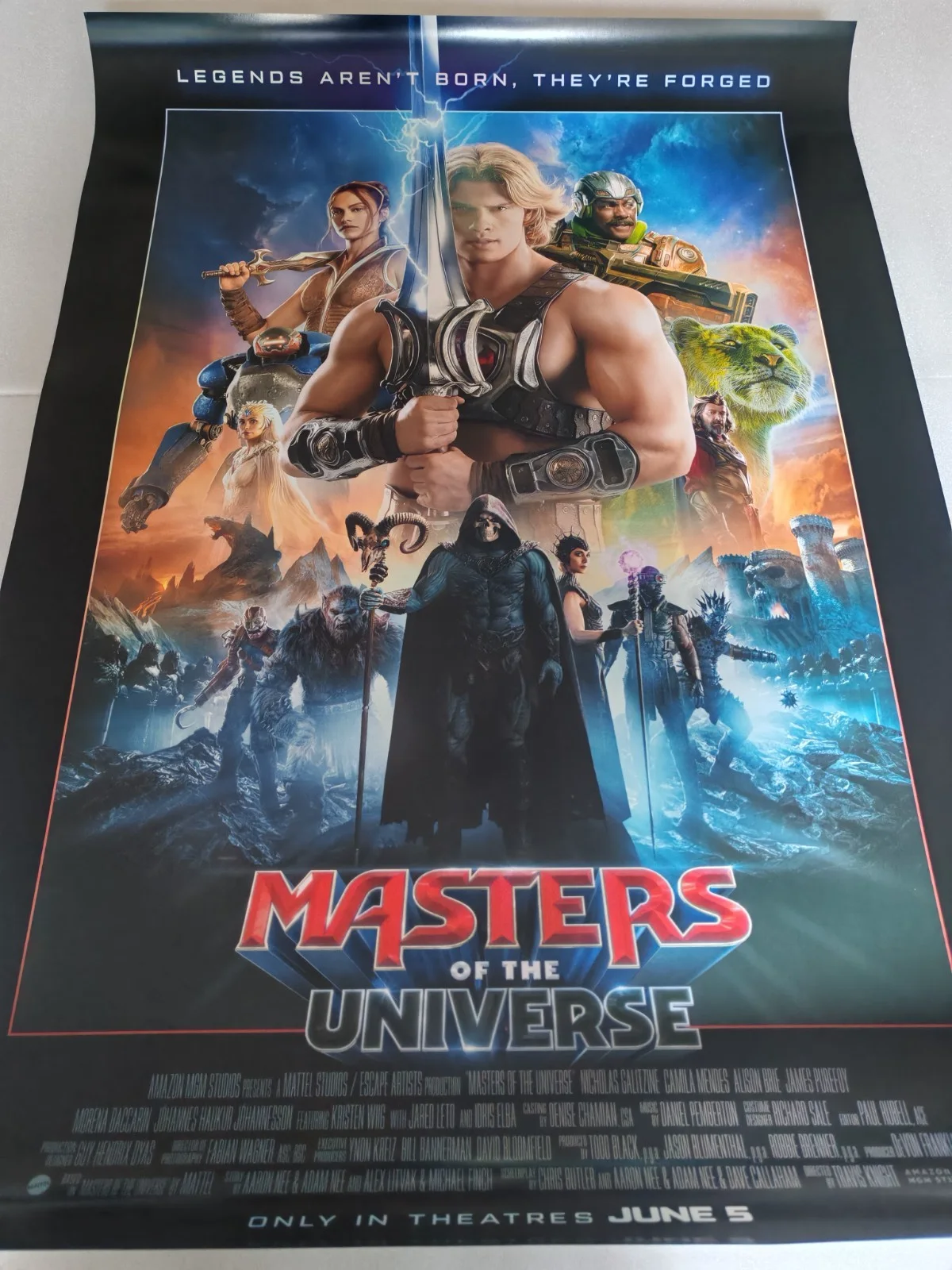 Masters of the Universe (2026) - Original s/s Cinema One sheet poster 27x40 inch, изображение 2