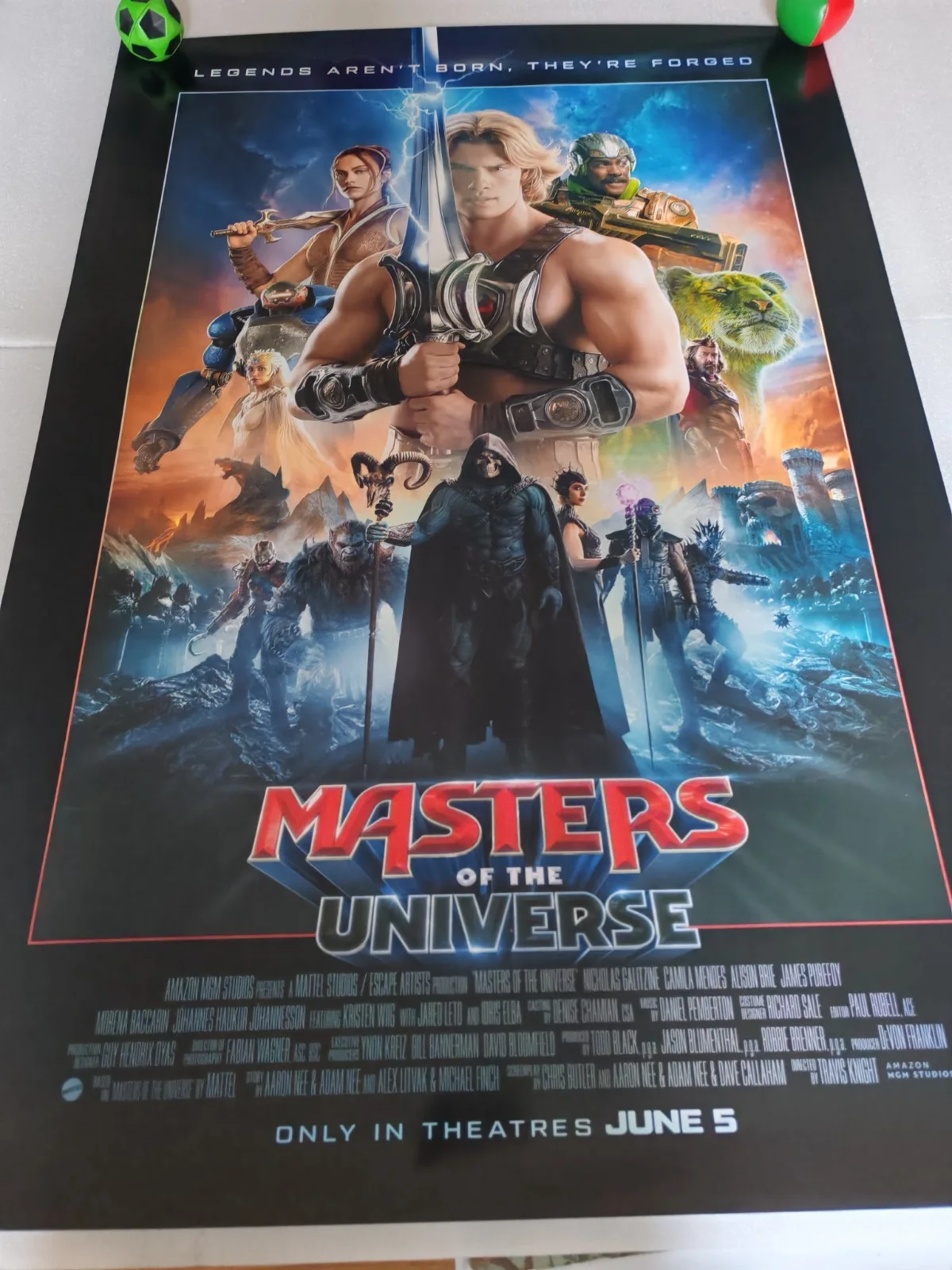 Masters of the Universe (2026) - Original s/s Cinema One sheet poster 27x40 inch, изображение 3