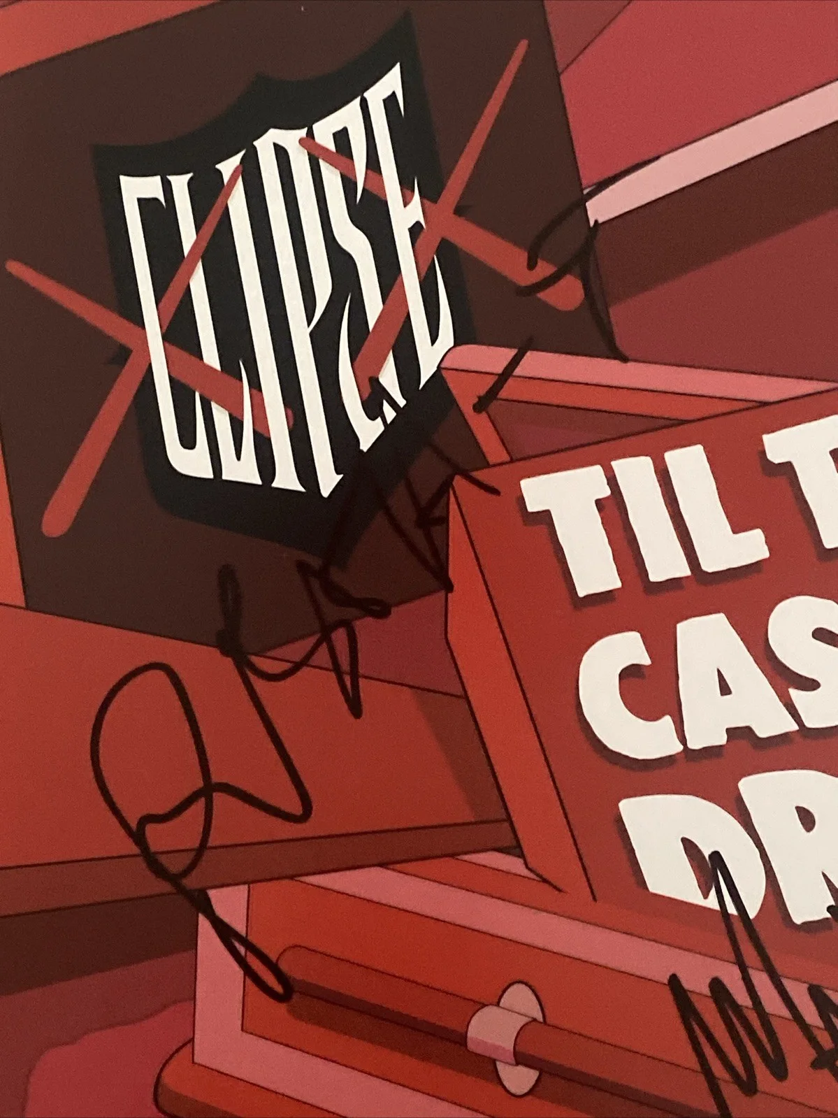 Clipse Autographed Vinyl Album ‘Til the Casket Drops’ Pusha T & Malice, изображение 2