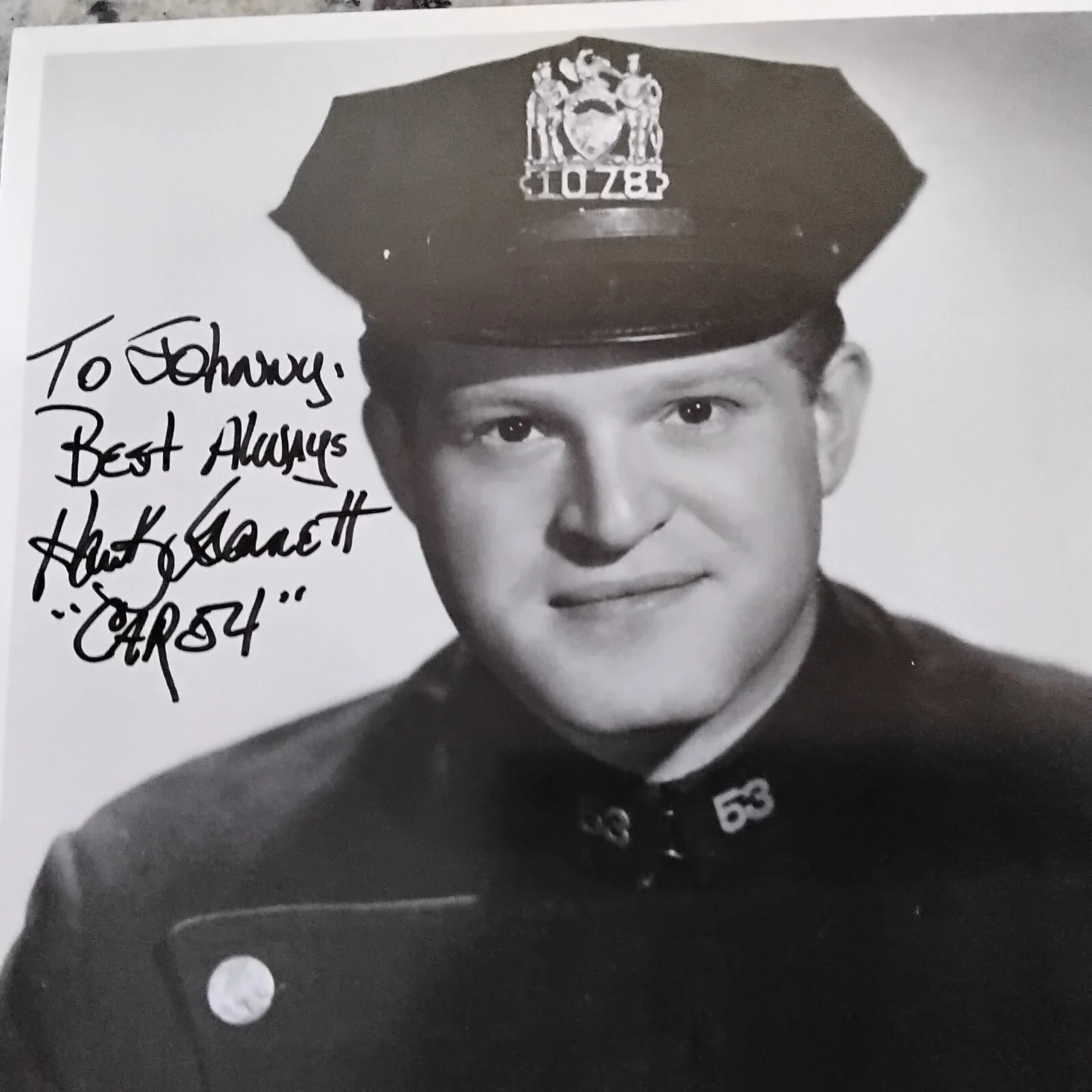 Hank Garrett SIGNED Photo Movie Actor Car 54 Death Wish 3 Days in Condor 'Heavy", изображение 2