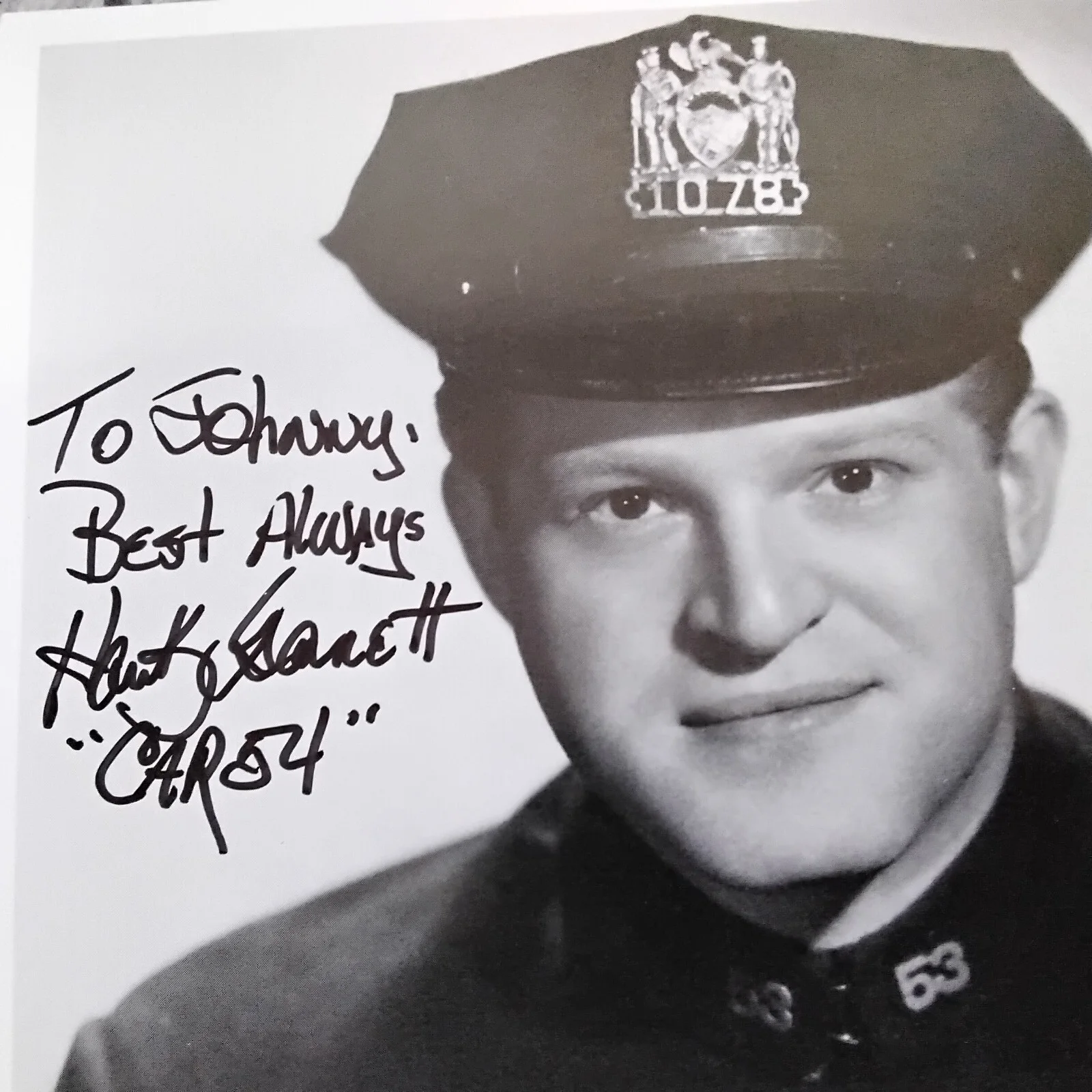 Hank Garrett SIGNED Photo Movie Actor Car 54 Death Wish 3 Days in Condor 'Heavy", изображение 3