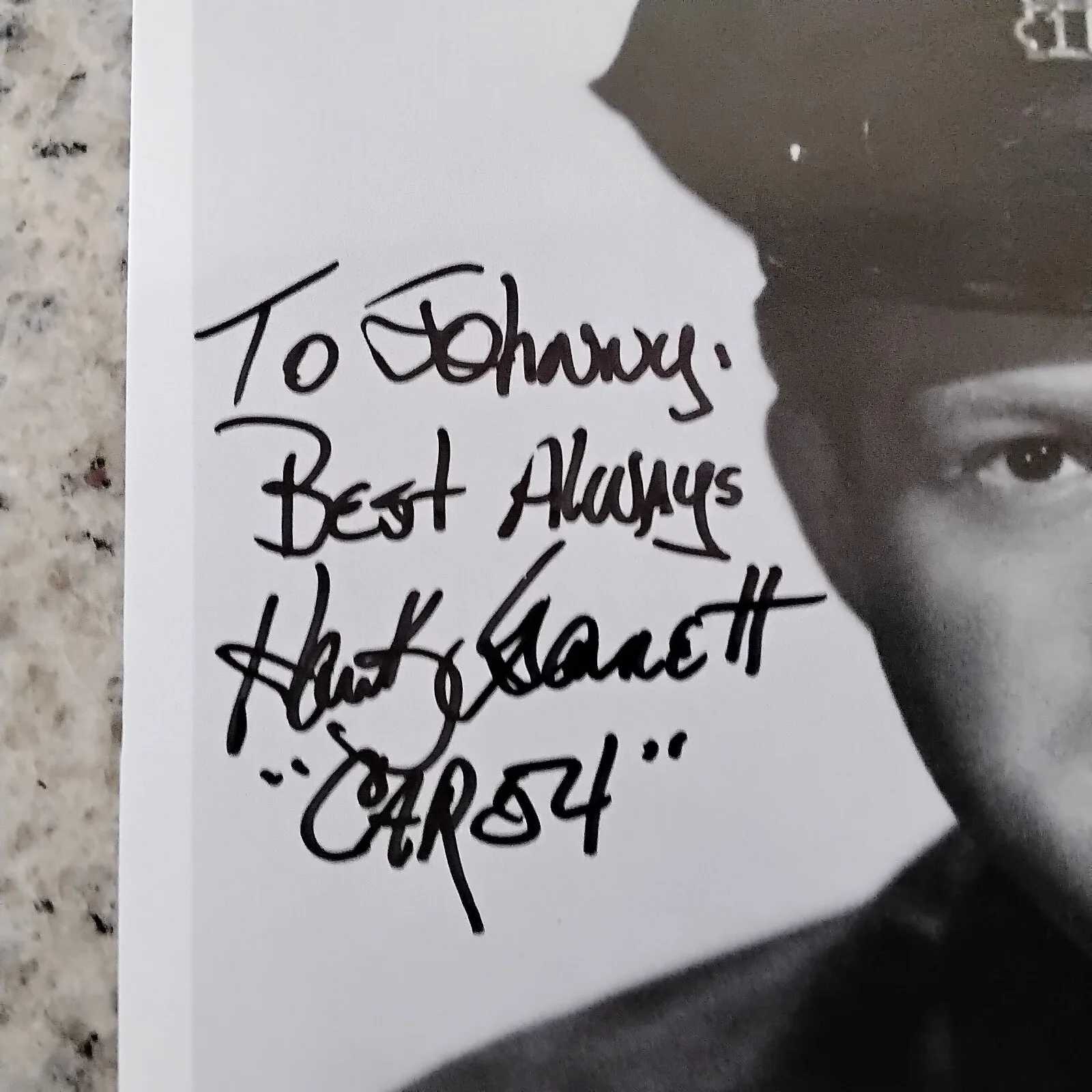 Hank Garrett SIGNED Photo Movie Actor Car 54 Death Wish 3 Days in Condor 'Heavy", изображение 4