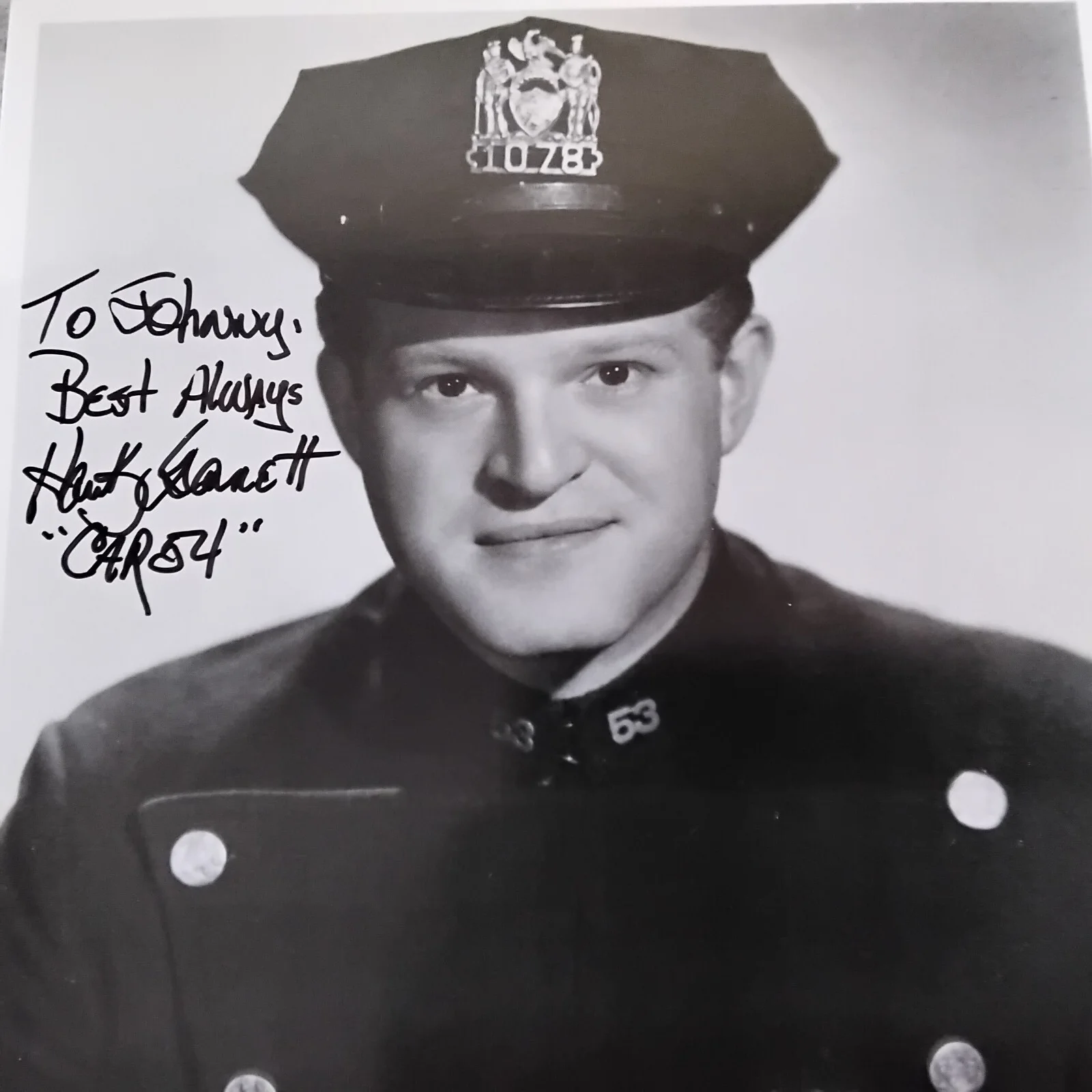Hank Garrett SIGNED Photo Movie Actor Car 54 Death Wish 3 Days in Condor 'Heavy", изображение 5