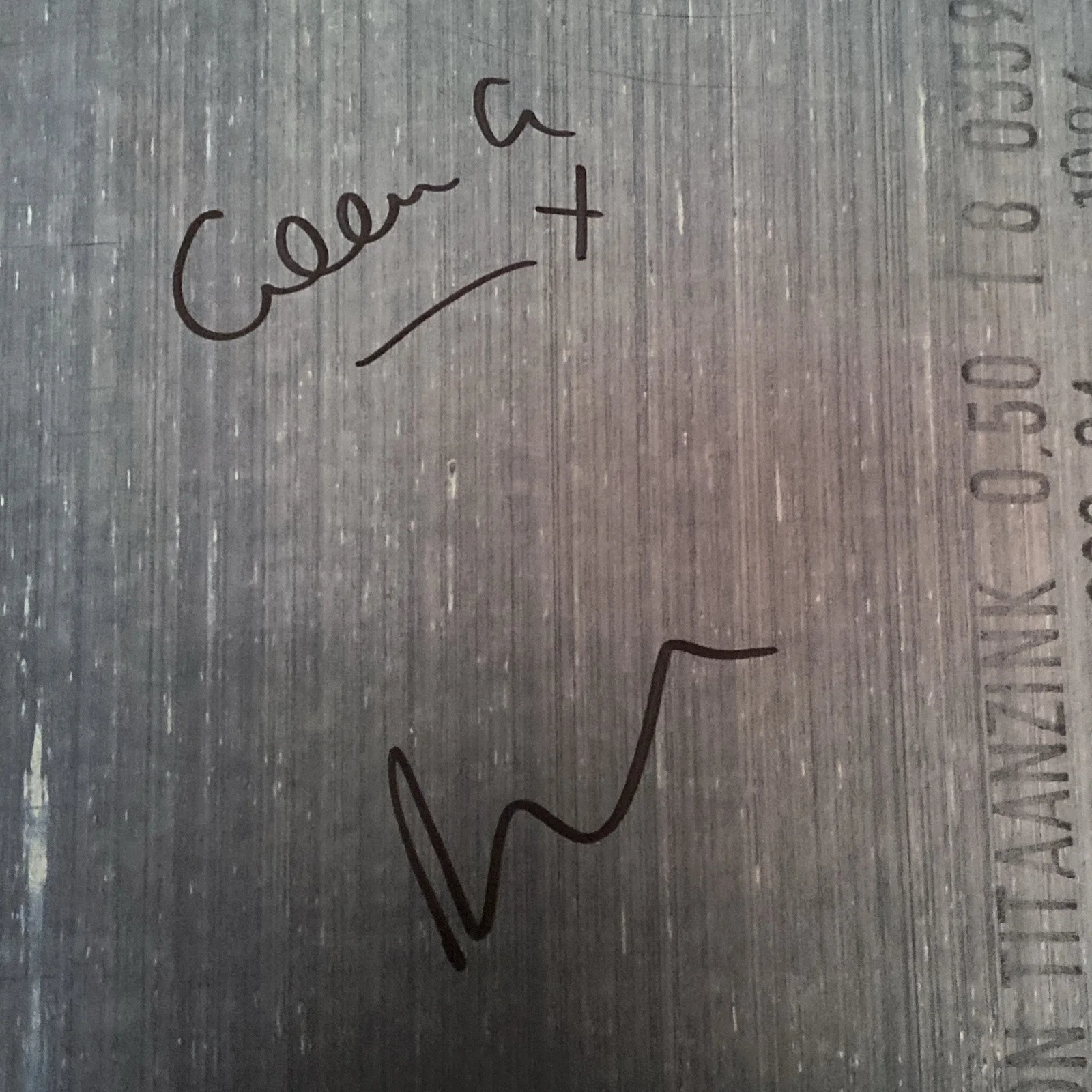 Bernard Sumner & Gillian Gilbert Autographed Vinyl Brotherhood 'New Order' Band, image 2