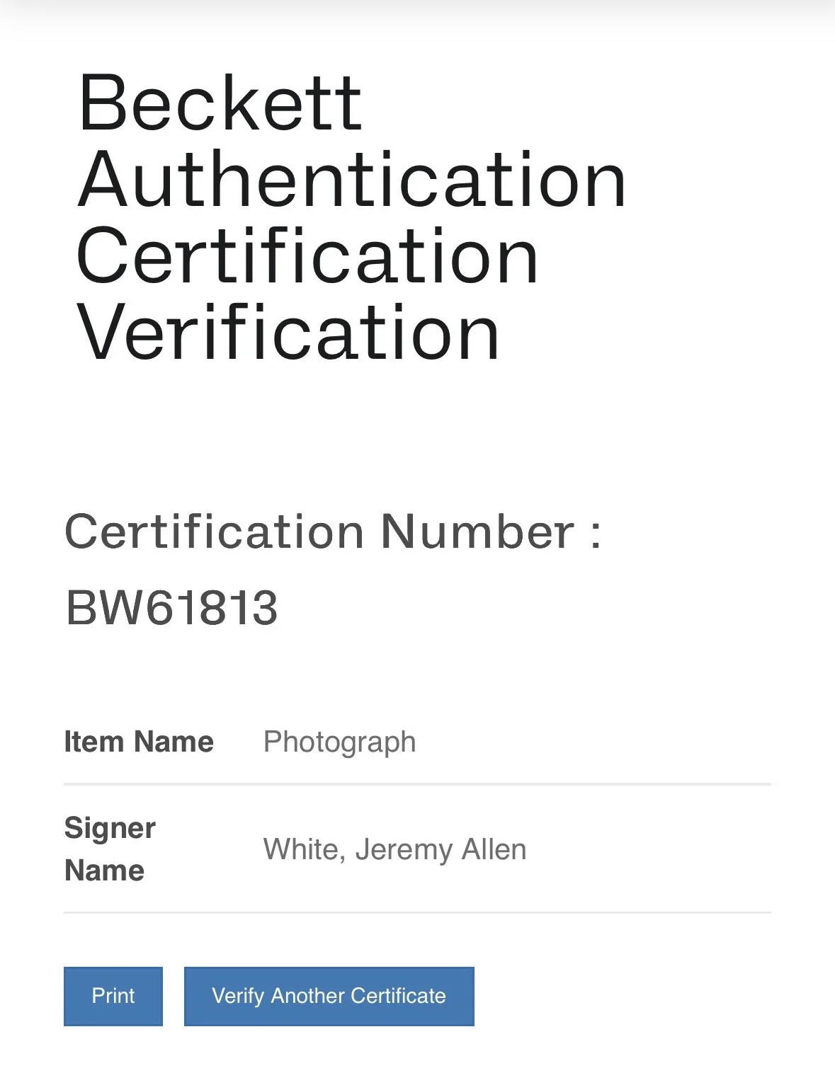 Jeremy Allen White Signed The Mandalorian and Grogu 8x10 Photo Rotta The Hut BAS, изображение 4
