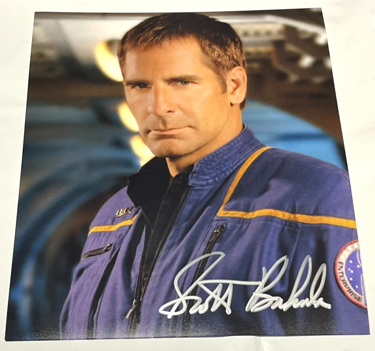 SCOTT BAKULA — STAR TREK ENTERPRISE SCOTT BAKULA AUTOGRAPHED 8X10 PHOTO, изображение 2
