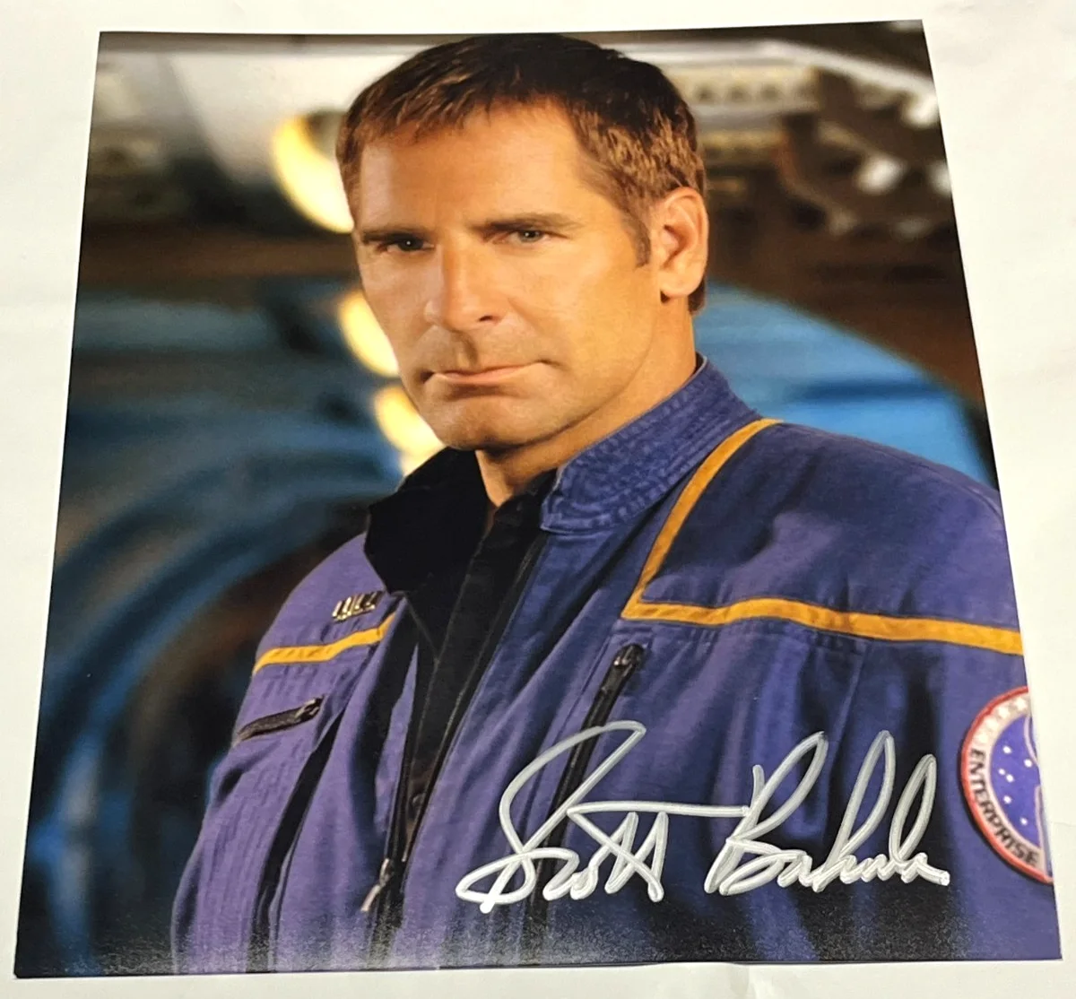 SCOTT BAKULA — STAR TREK ENTERPRISE SCOTT BAKULA AUTOGRAPHED 8X10 PHOTO, изображение 4