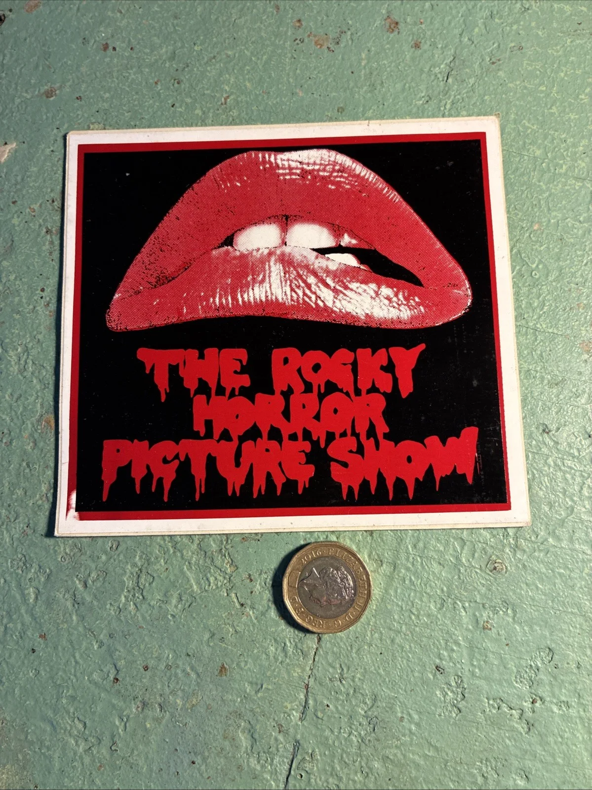 Rocky Horror Picture Show Sticker. Bought USA 90’s. 5” X 4.5”. Unused.good., изображение 2