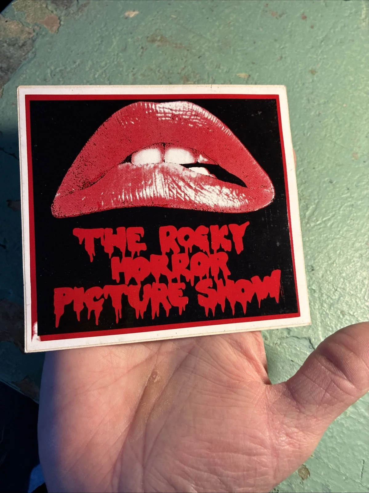Rocky Horror Picture Show Sticker. Bought USA 90’s. 5” X 4.5”. Unused.good., изображение 4