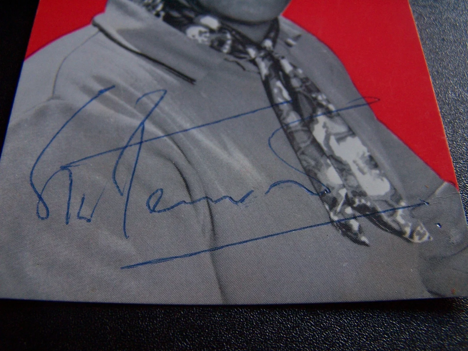 Stan Stennett Hand Signed Picture Card Red Riding Hood Theatre Wolverhampton, изображение 2