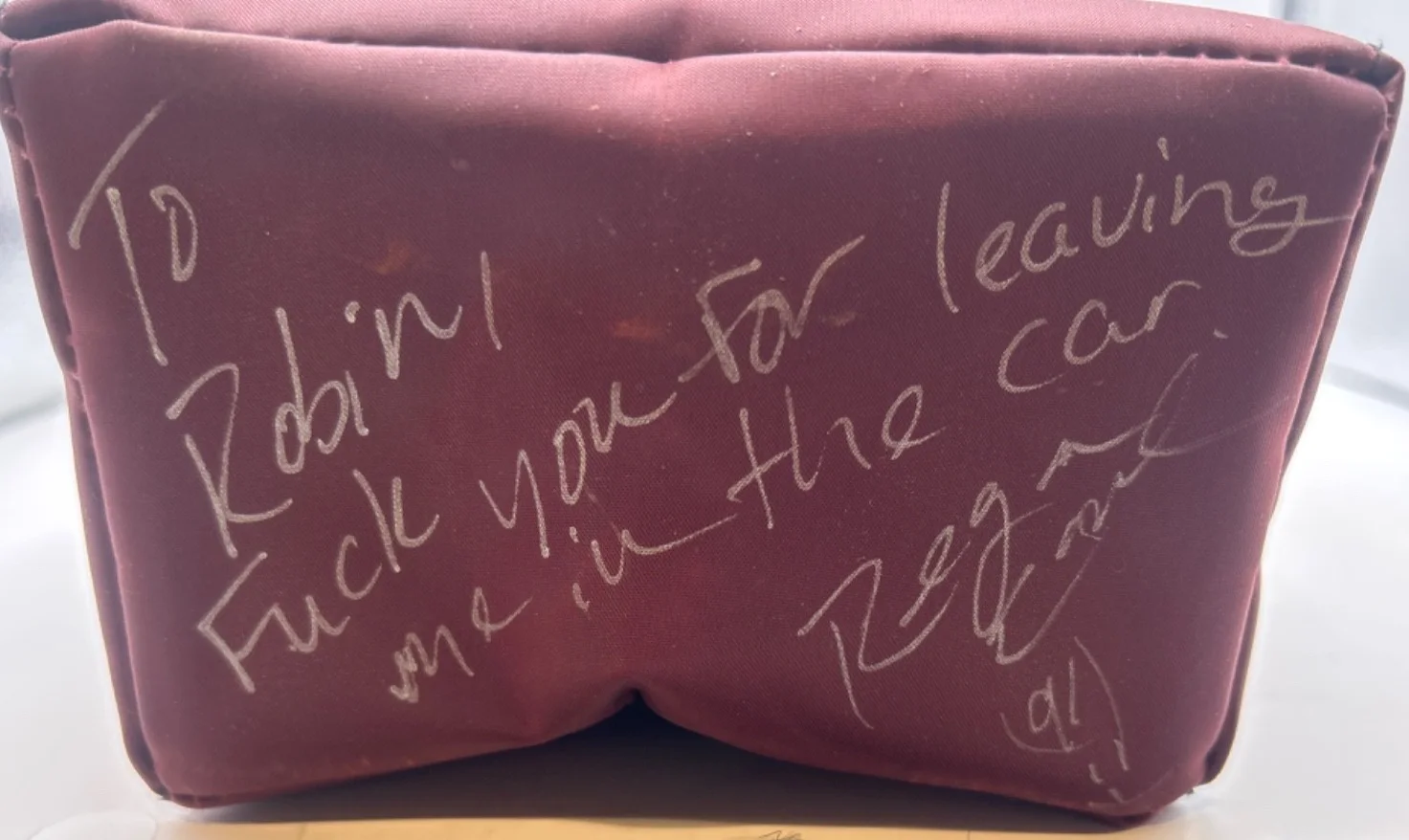 Vintage Joey Bag Multi Signed Autograph Bag Jimmy Hannan TV Memorabilia, image 2