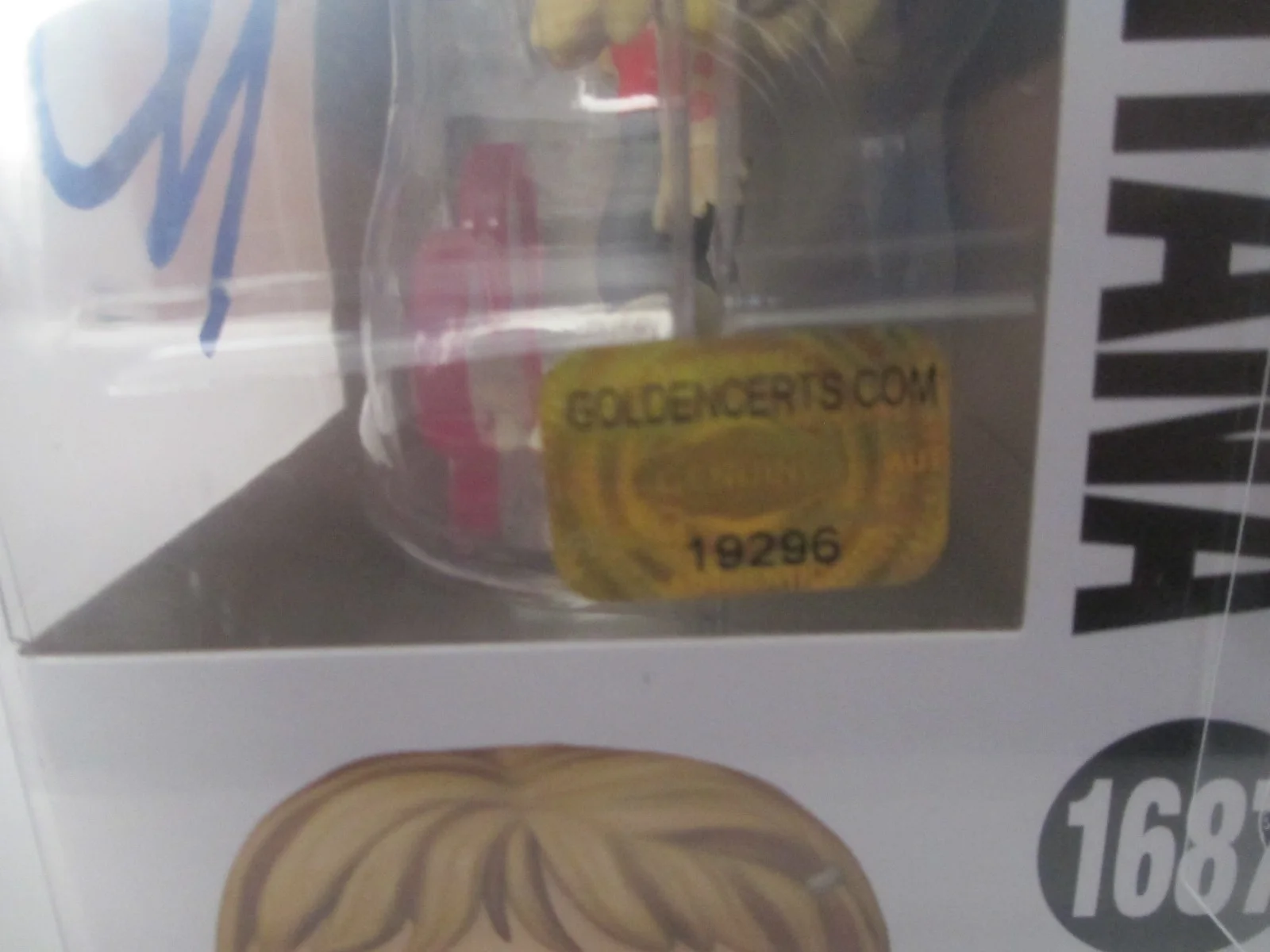 Autograph By Miley Cyrus As Hannah Montana Autographed Funko Pop 1687, изображение 2