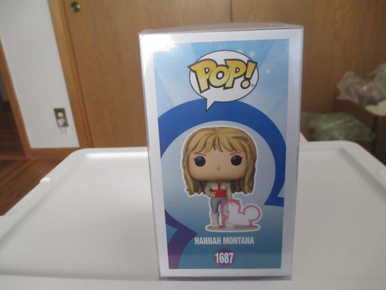 Autograph By Miley Cyrus As Hannah Montana Autographed Funko Pop 1687, изображение 5