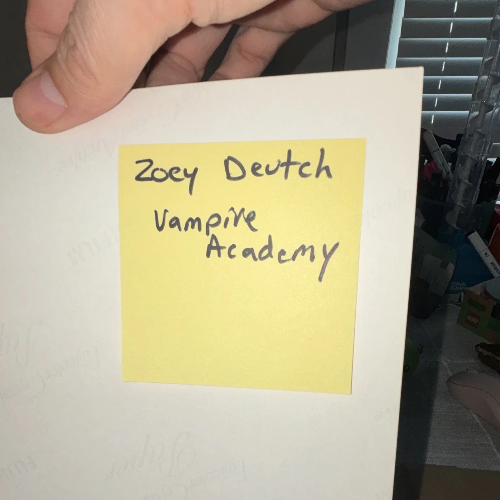 Zoey Deutch — Zoey Deutch Signed Original Photograph Vampire Academy Movie, image 4