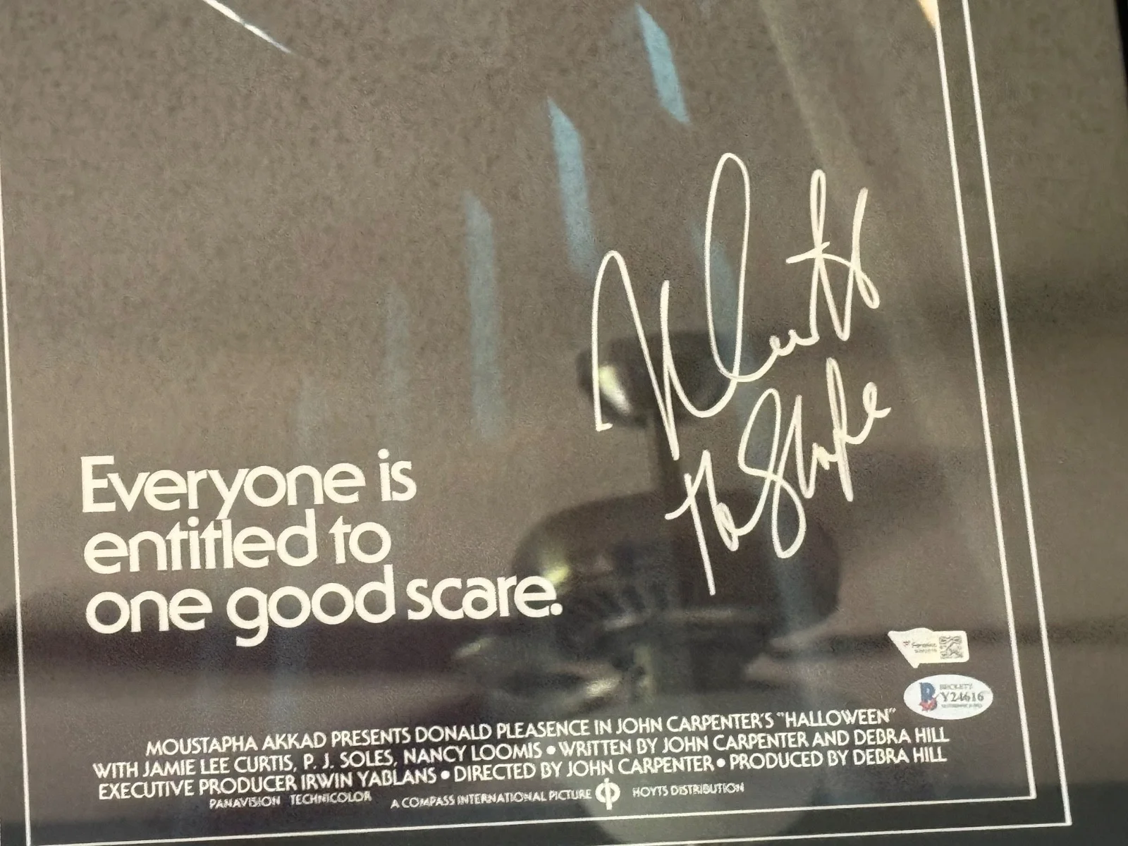 Halloween original Mike Myers signed picture, image 2