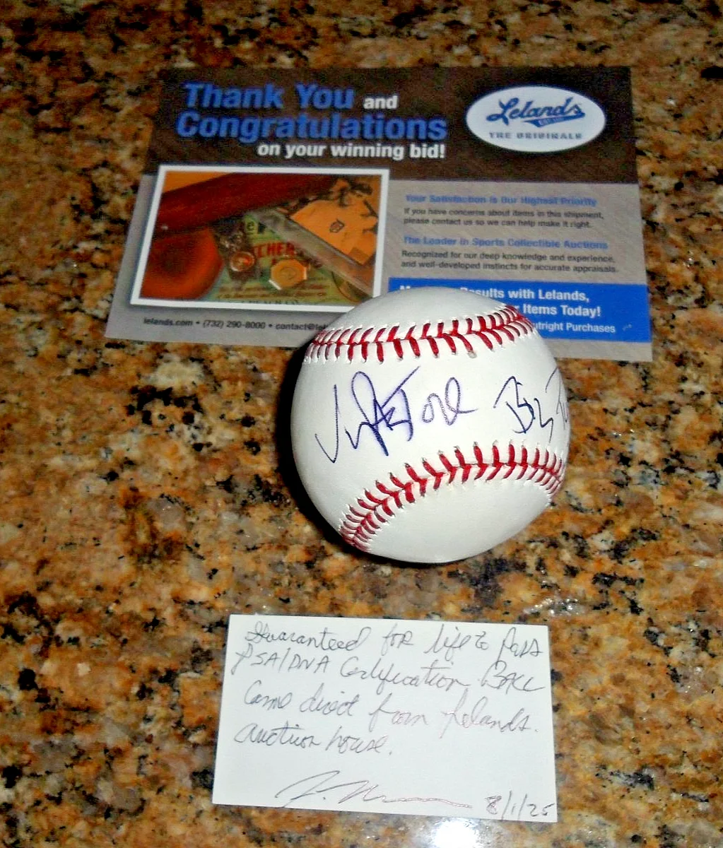 Vincent Pastore — VINCENT PASTORE Signed Baseball Auto The Sopranos Big Pussy * will Pass PSA/DNA, изображение 4