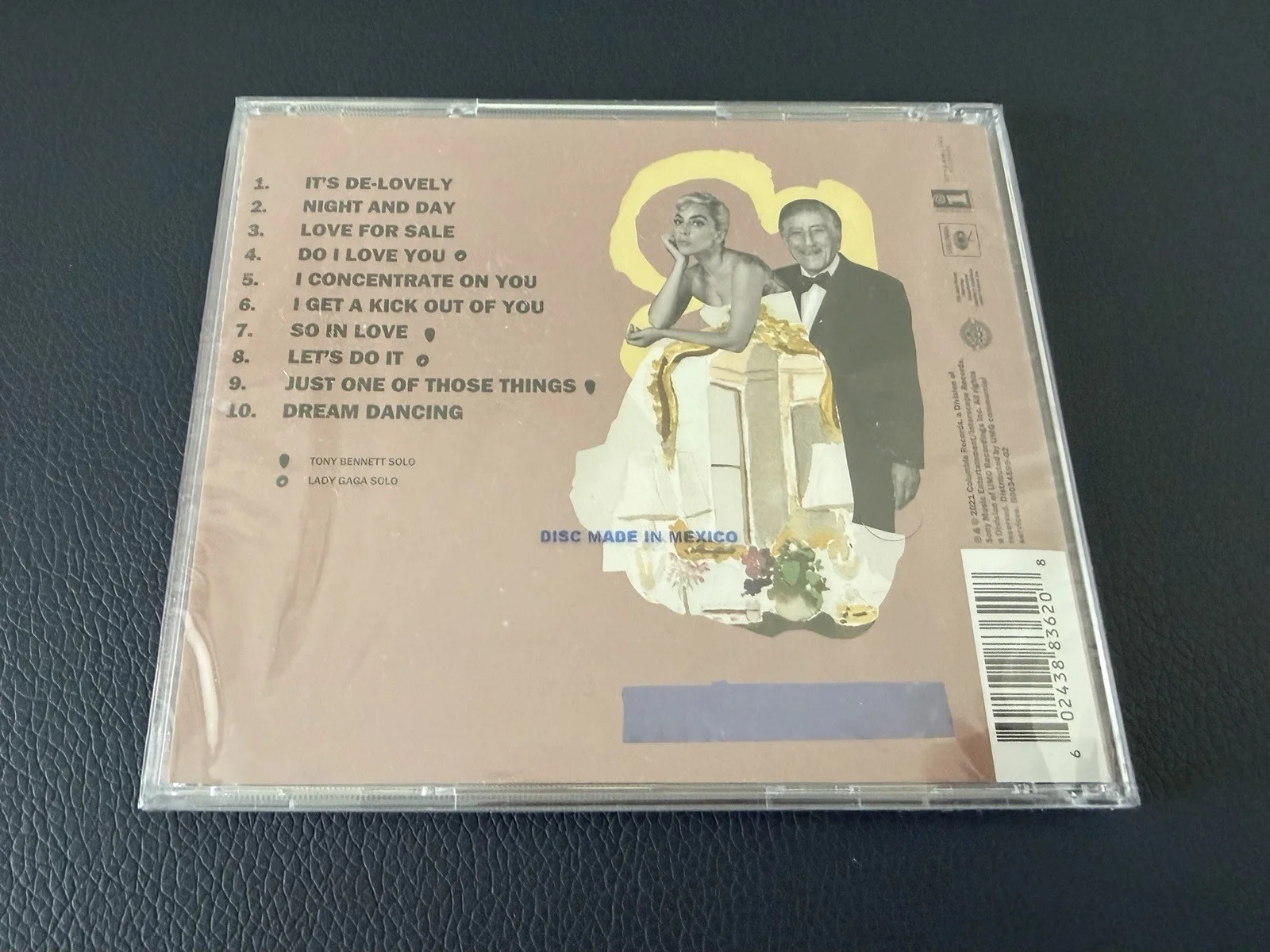 Lady Gaga And Tony Bennett - Love For Sale - Signed CD Autographed Sealed Rare, изображение 2
