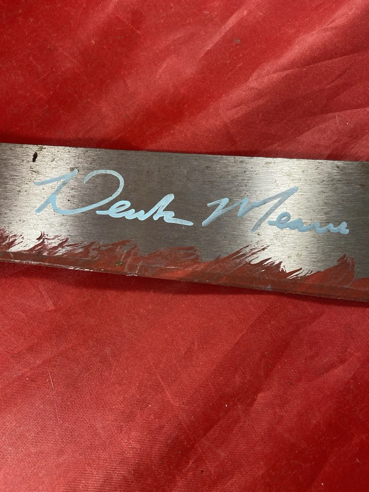 Derek Mears - Jason Vorhees 23” Signed Prop Machete Friday The 13th Autograph, image 2