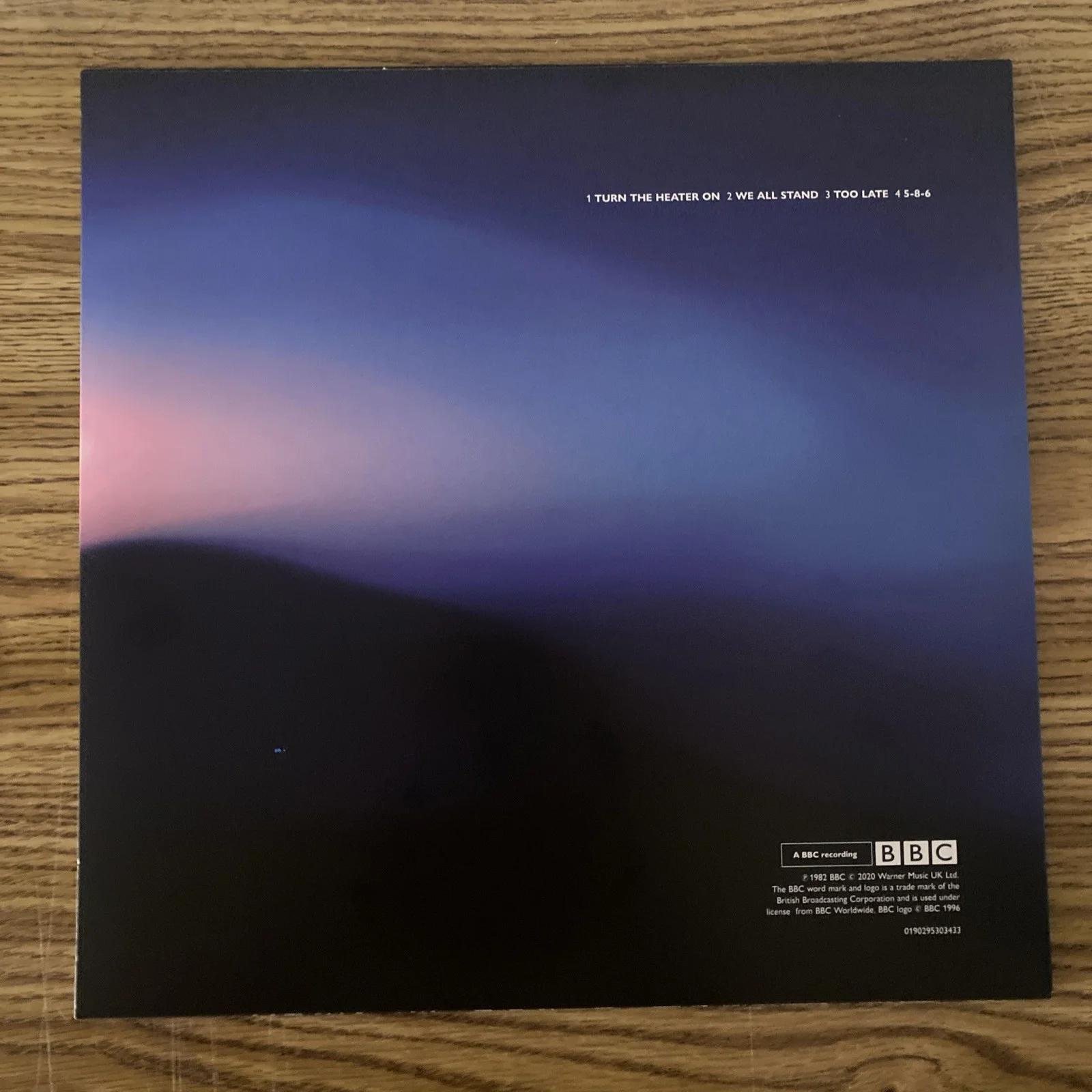 New Order Band Autographed Vinyl Album ‘The John Peel Session 1982' Bernard +2, image 4