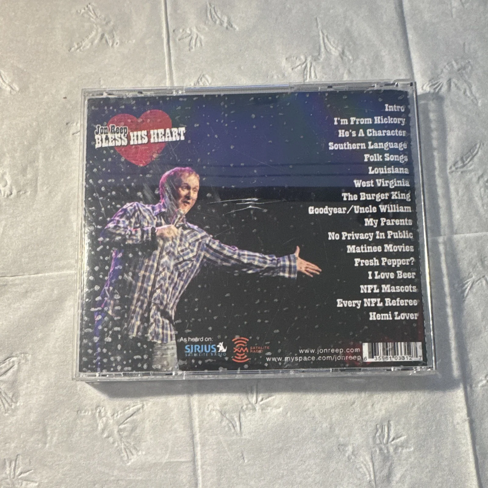 Jon Reep Autographed 'Bless His Heart' CD & Booklet Original Music Collectible, изображение 4